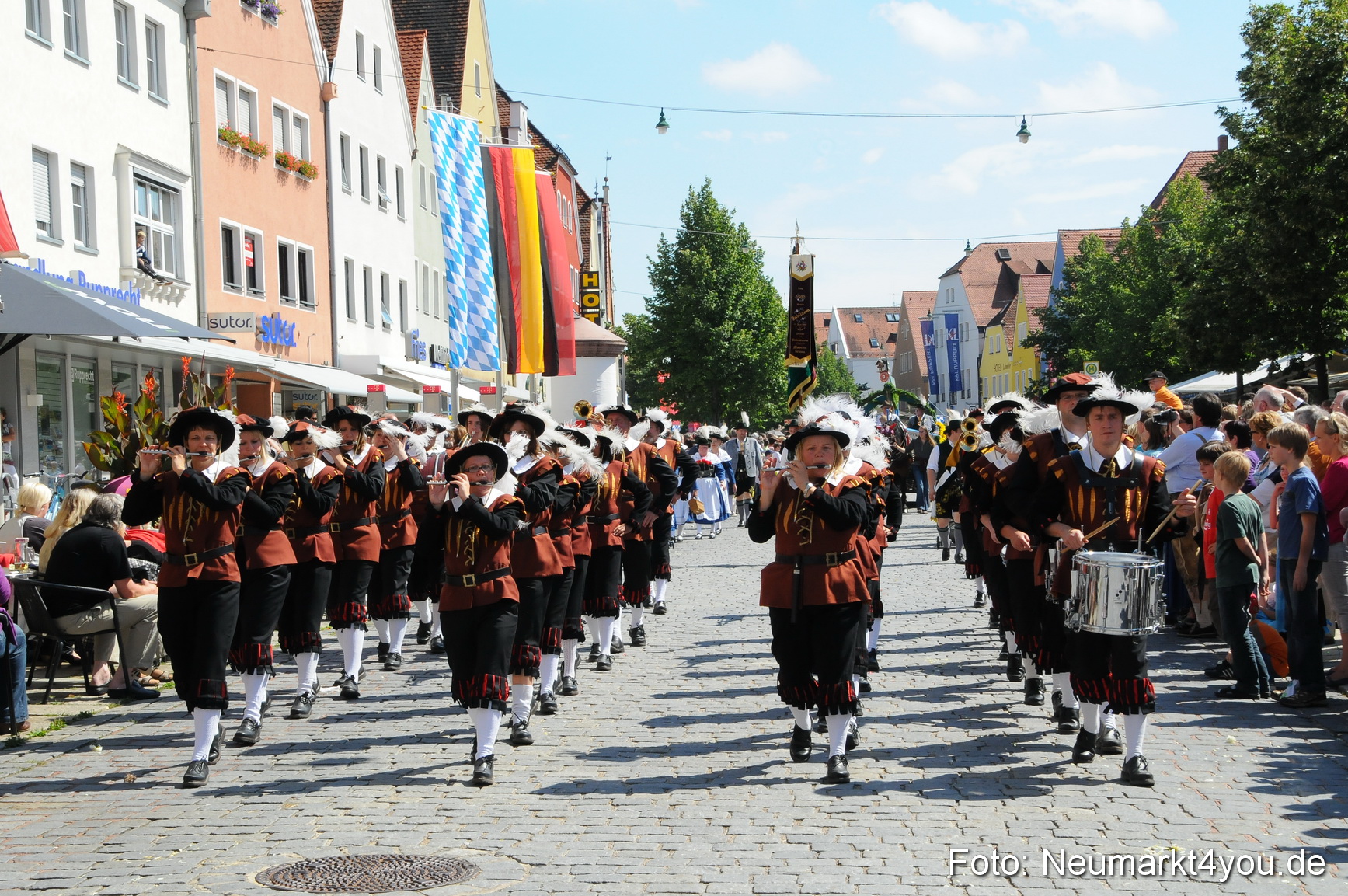 Volksfestzug Neumarkt 080810 0310