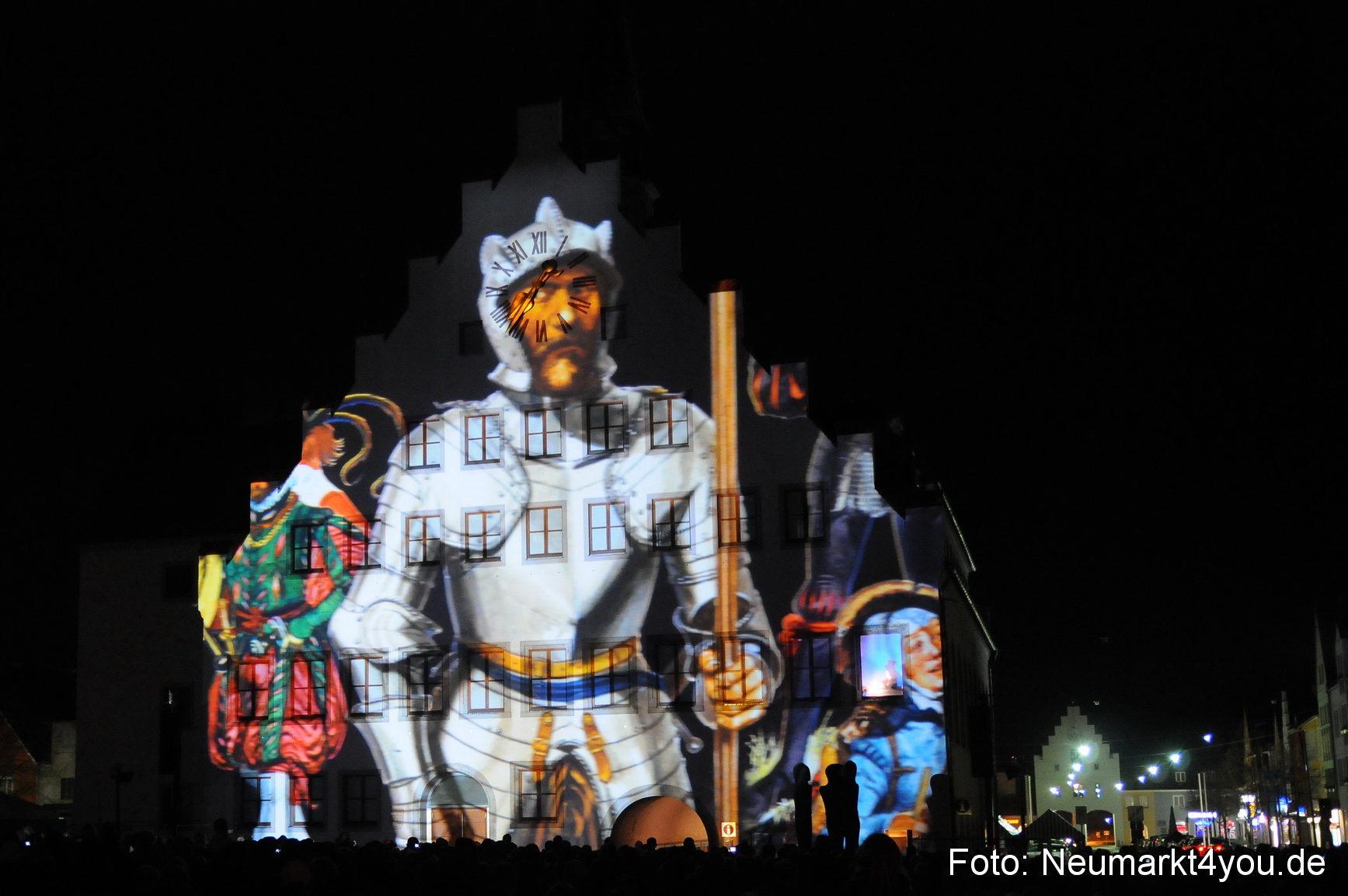 Jubiläumsshow Rathausfassade 200310 0027