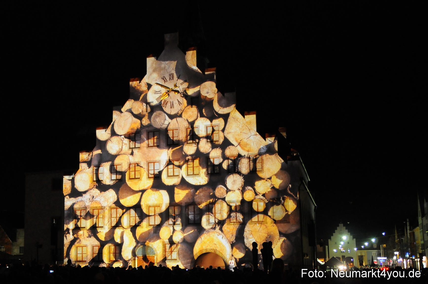 Jubiläumsshow Rathausfassade 200310 0064