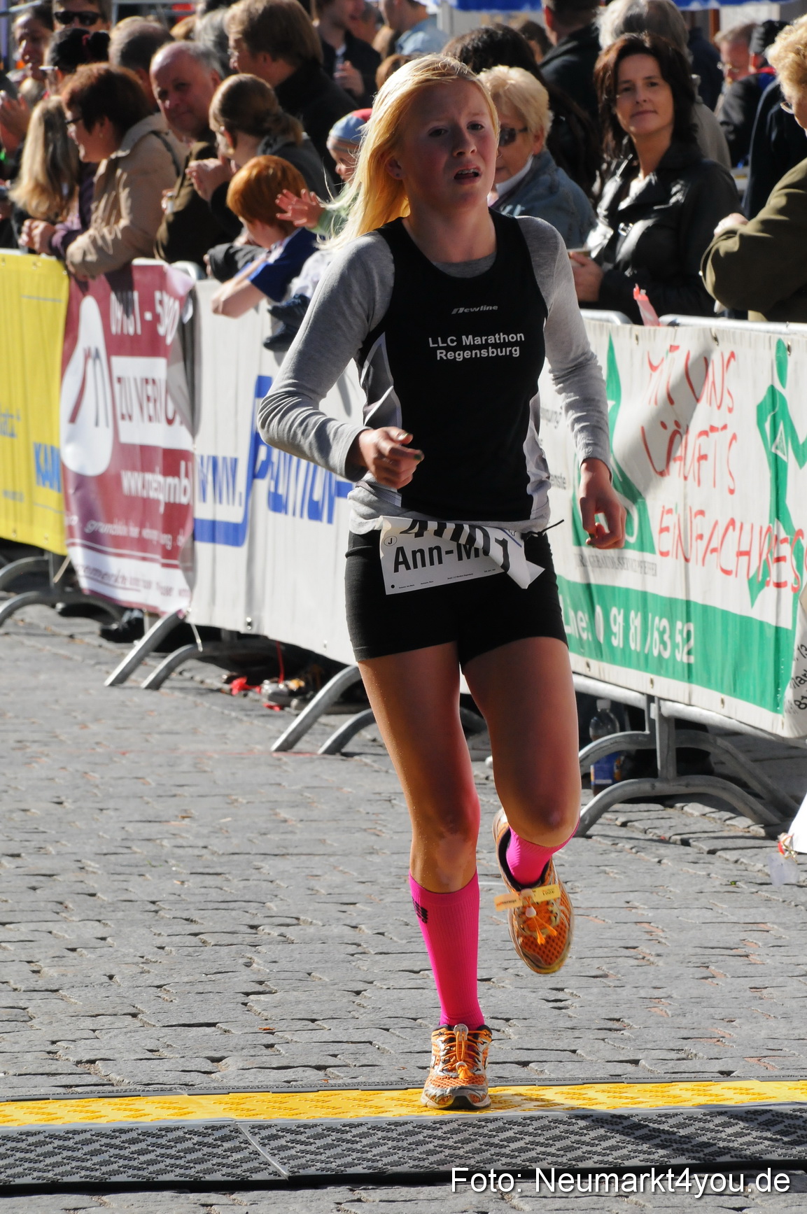 Zieleinlauf Stadtlauf Neumarkt 190910 0003