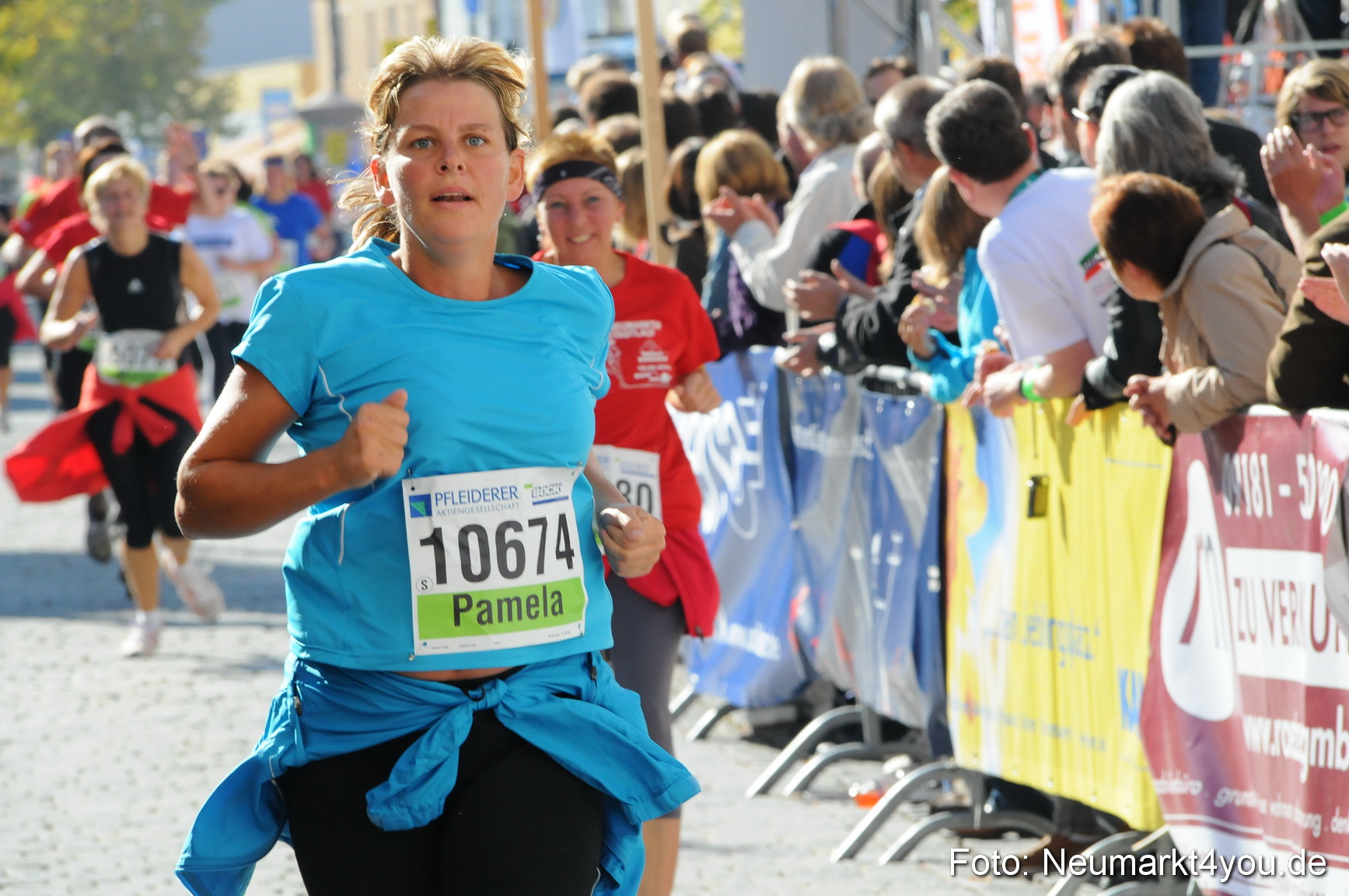 Zieleinlauf Stadtlauf Neumarkt 190910 0022
