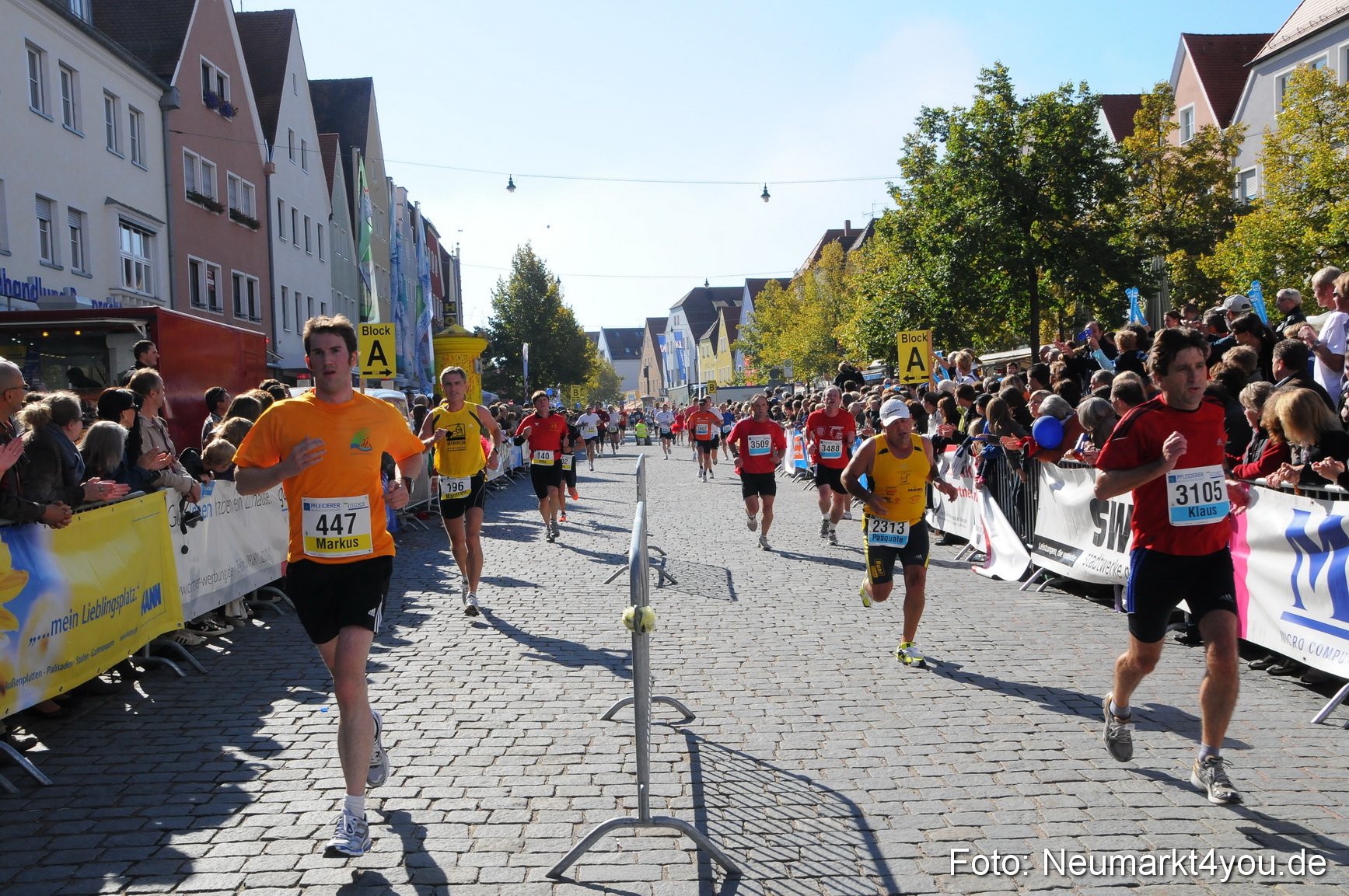 Zieleinlauf Stadtlauf Neumarkt 190910 0042