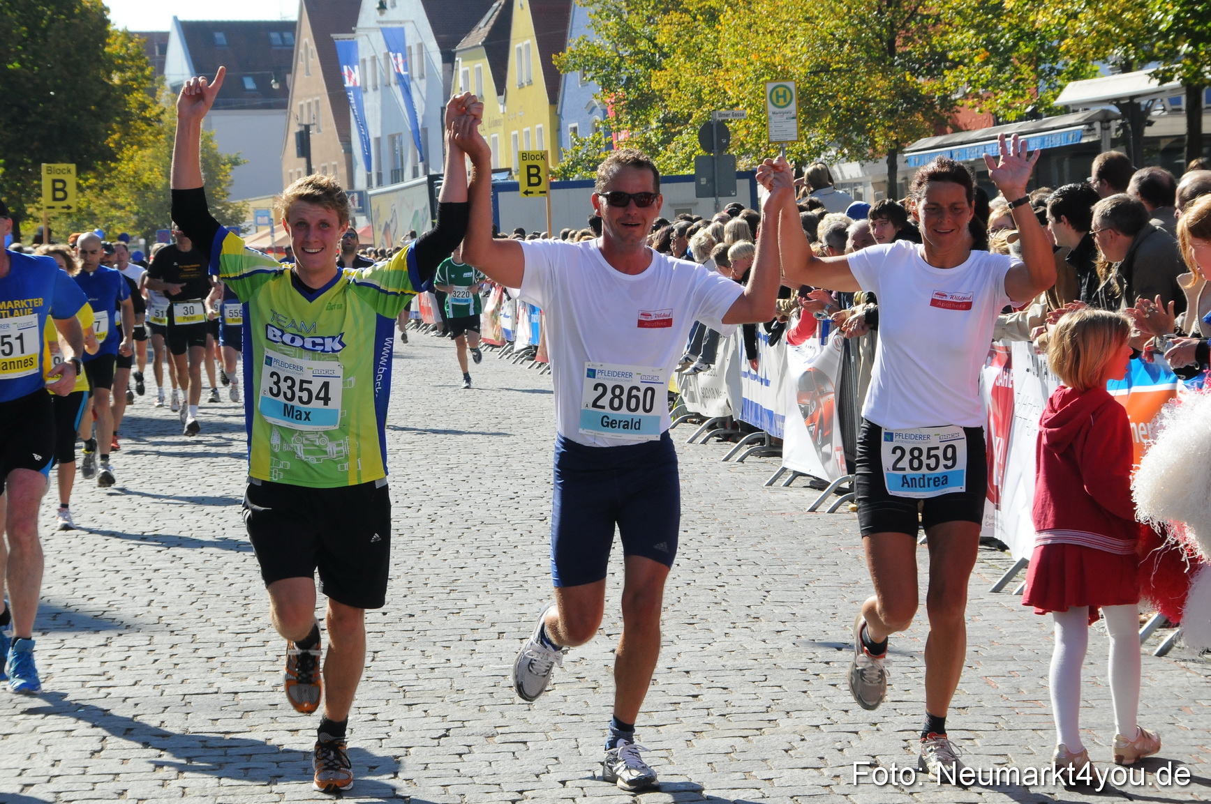 Zieleinlauf Stadtlauf Neumarkt 190910 0046