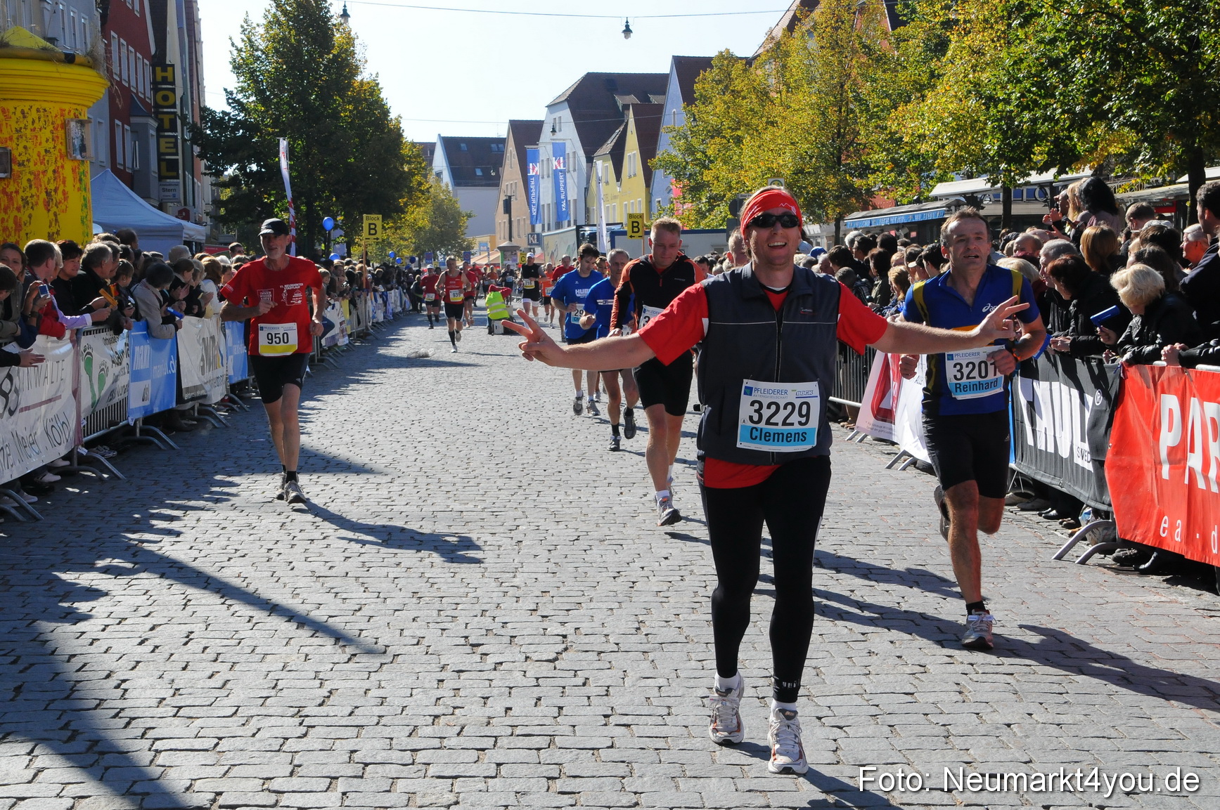 Zieleinlauf Stadtlauf Neumarkt 190910 0049
