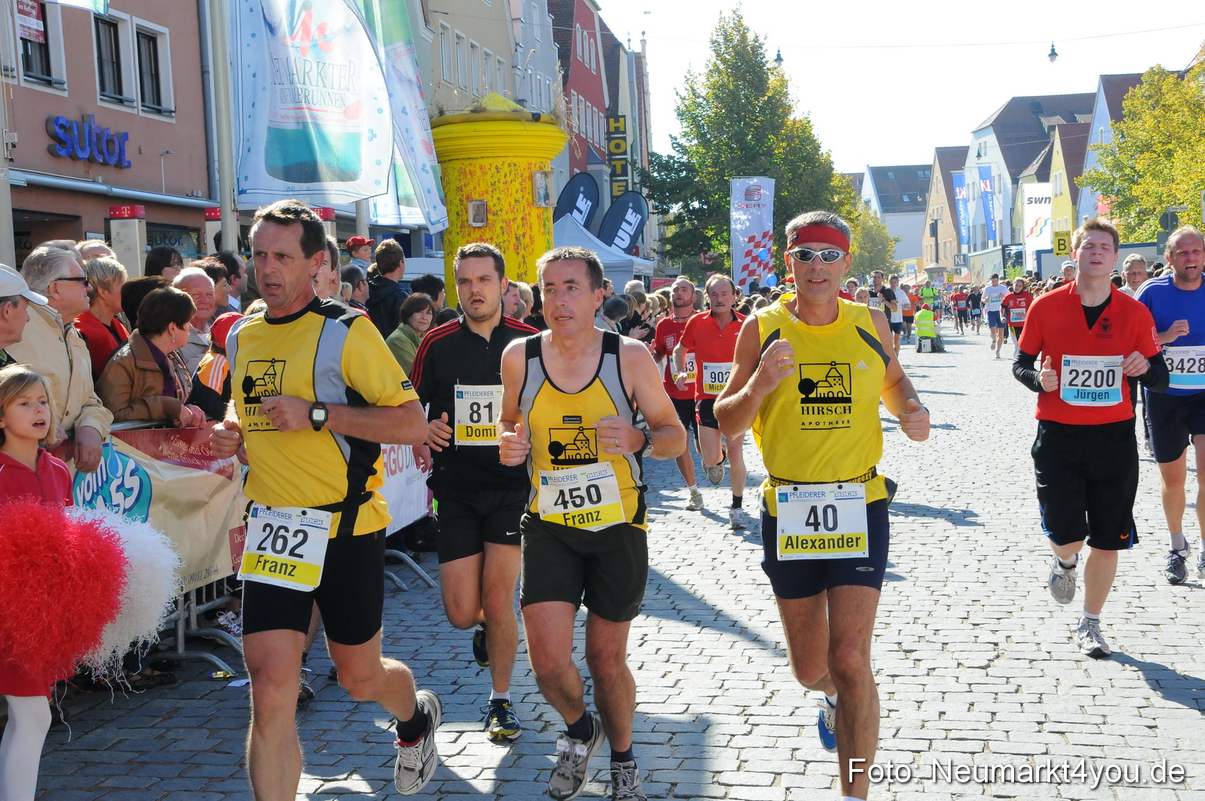 Zieleinlauf Stadtlauf Neumarkt 190910 0052