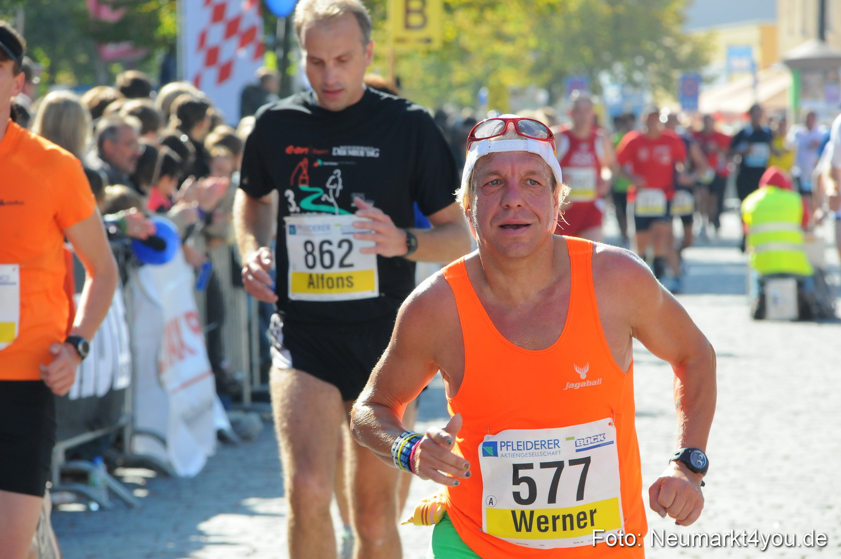 Zieleinlauf Stadtlauf Neumarkt 190910 0056