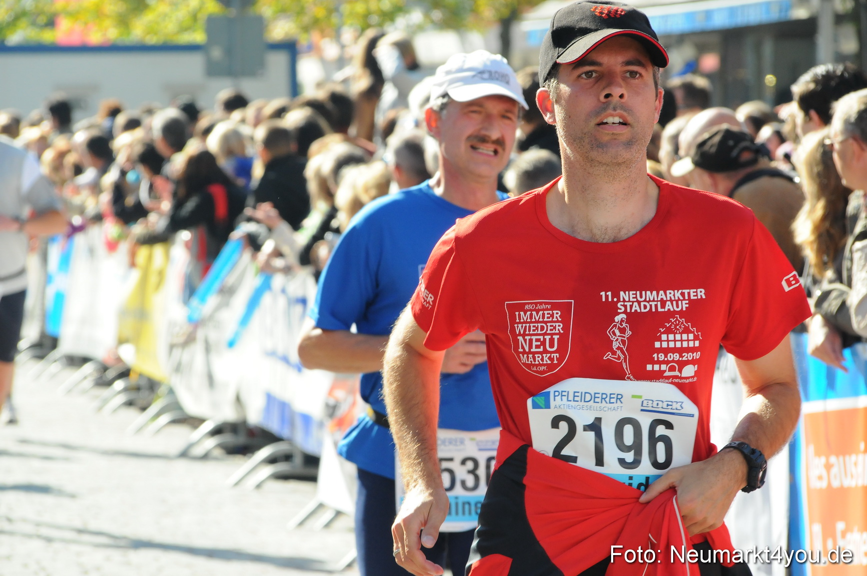 Zieleinlauf Stadtlauf Neumarkt 190910 0066