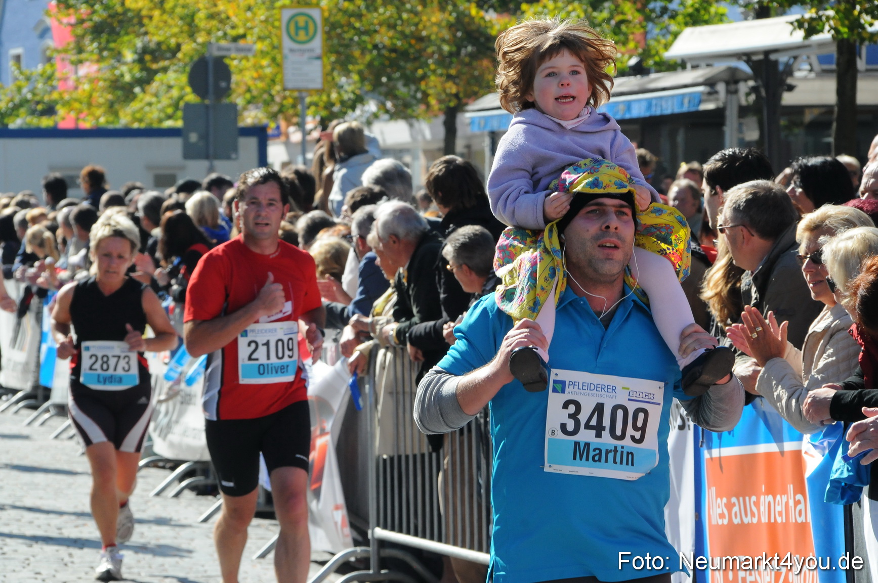 Zieleinlauf Stadtlauf Neumarkt 190910 0069