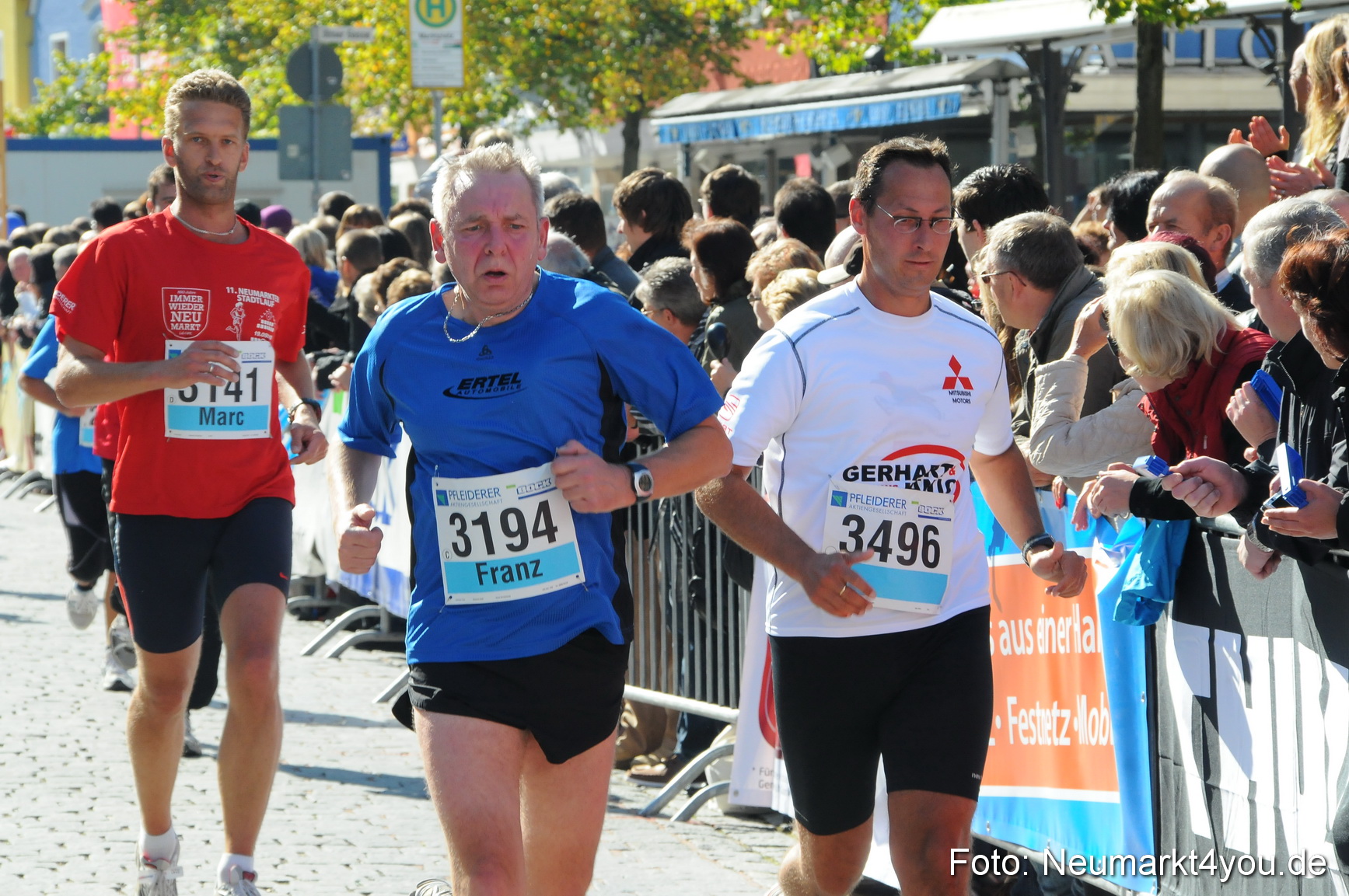 Zieleinlauf Stadtlauf Neumarkt 190910 0072