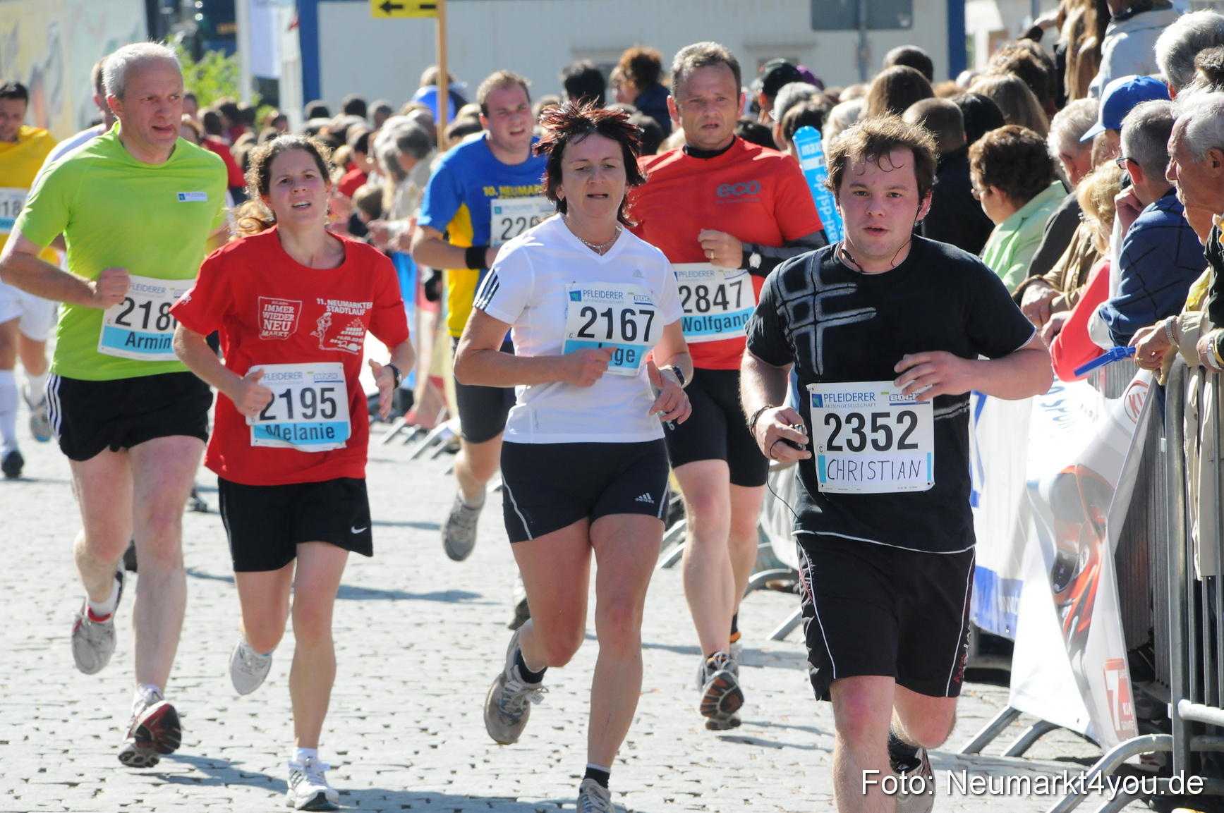 Zieleinlauf Stadtlauf Neumarkt 190910 0074