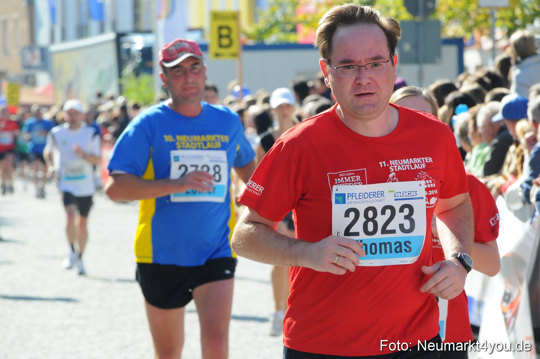 Zieleinlauf Stadtlauf Neumarkt 190910 0077