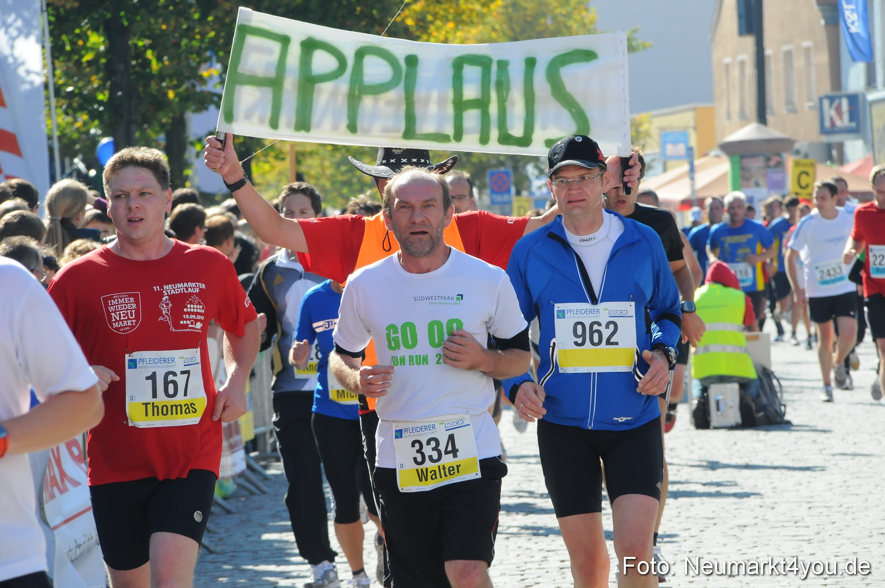 Zieleinlauf Stadtlauf Neumarkt 190910 0082