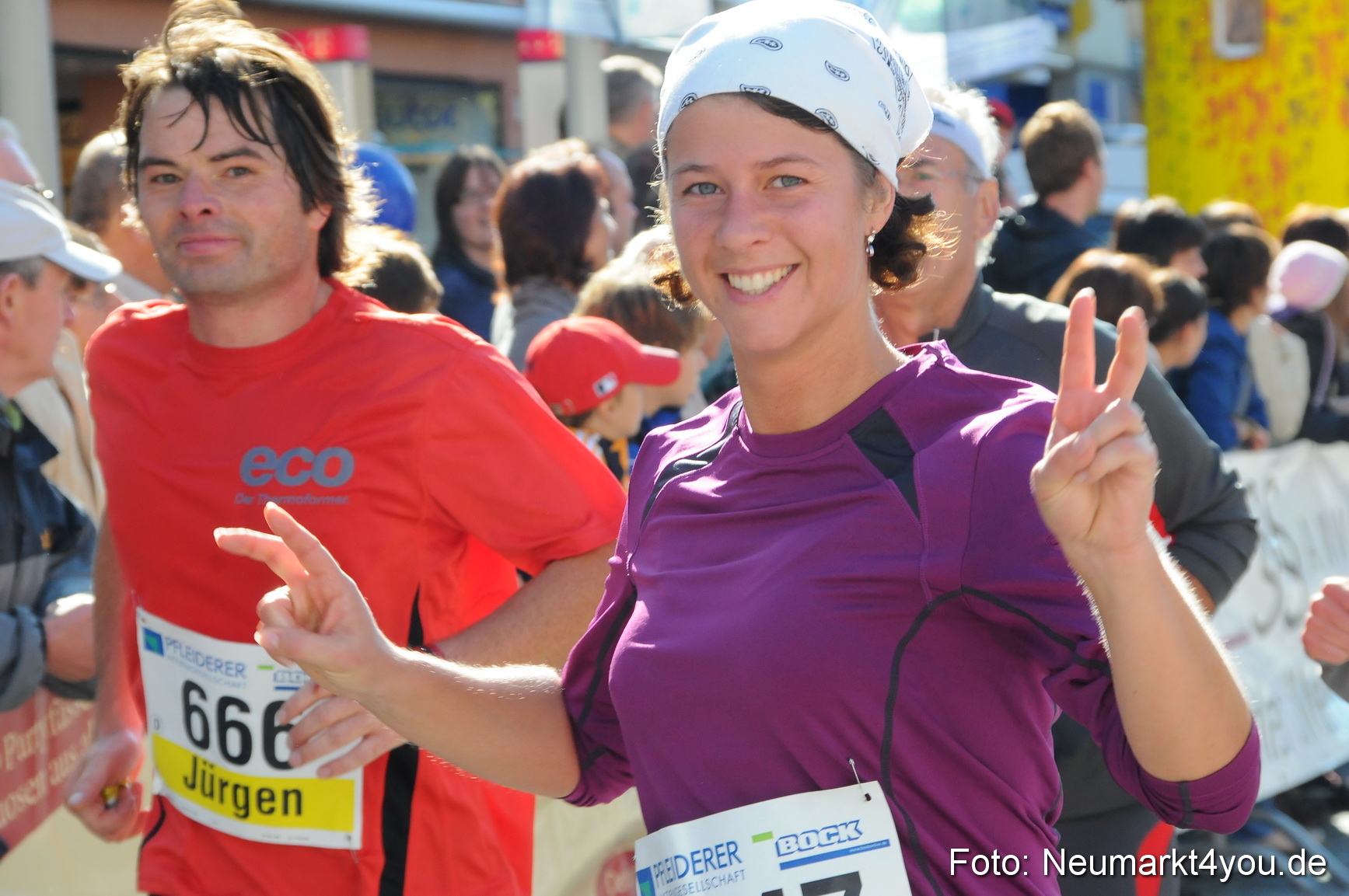 Zieleinlauf Stadtlauf Neumarkt 190910 0083
