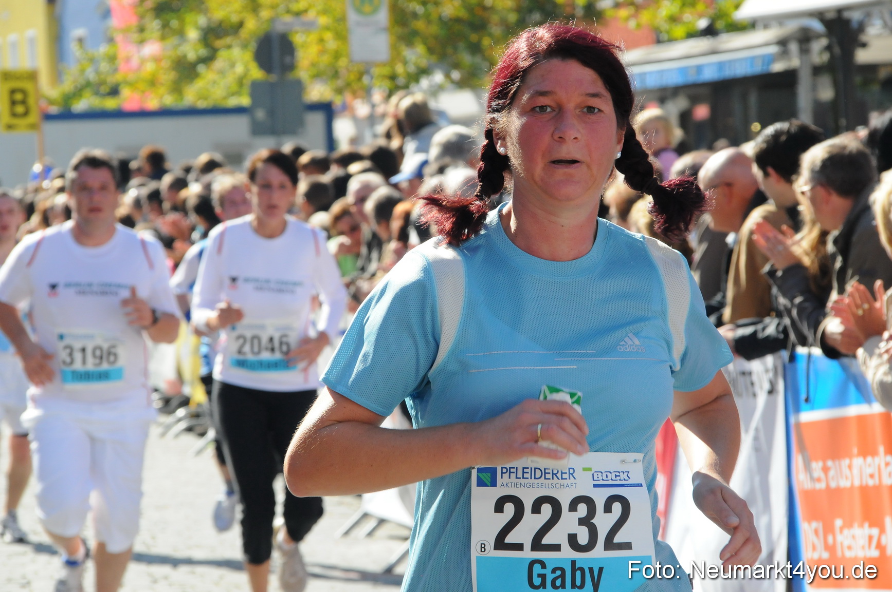 Zieleinlauf Stadtlauf Neumarkt 190910 0084