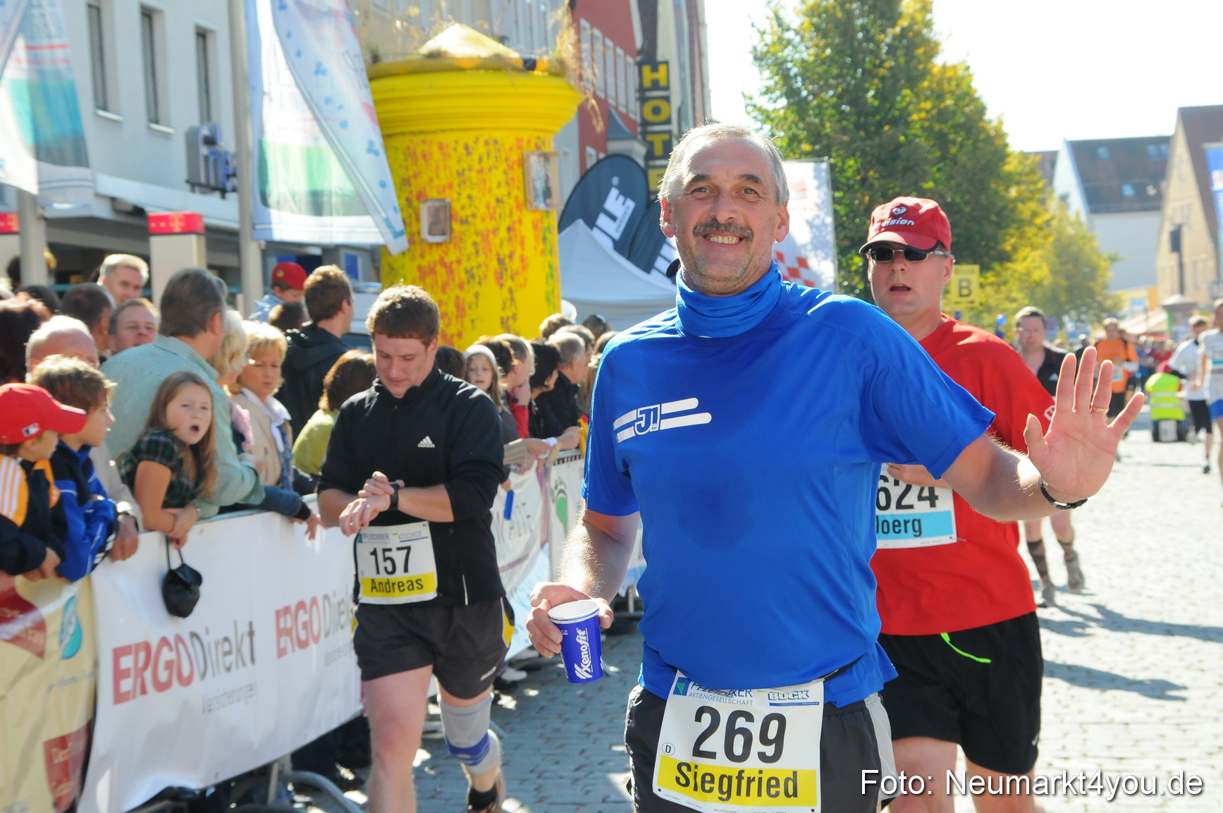 Zieleinlauf Stadtlauf Neumarkt 190910 0085