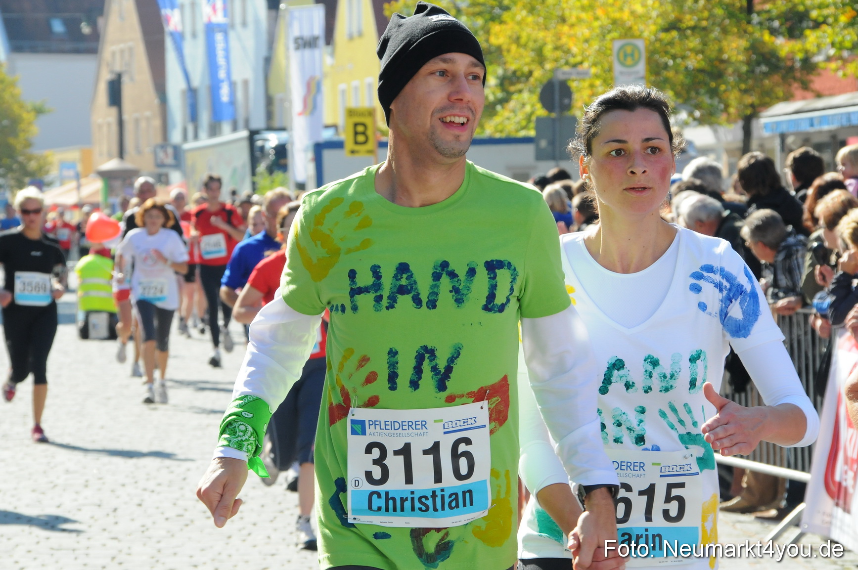 Zieleinlauf Stadtlauf Neumarkt 190910 0086