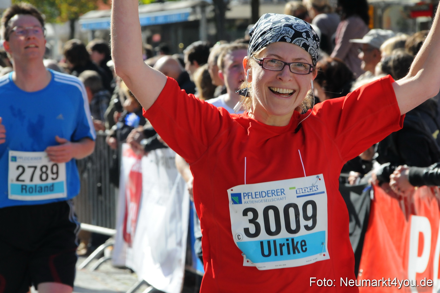 Zieleinlauf Stadtlauf Neumarkt 190910 0087