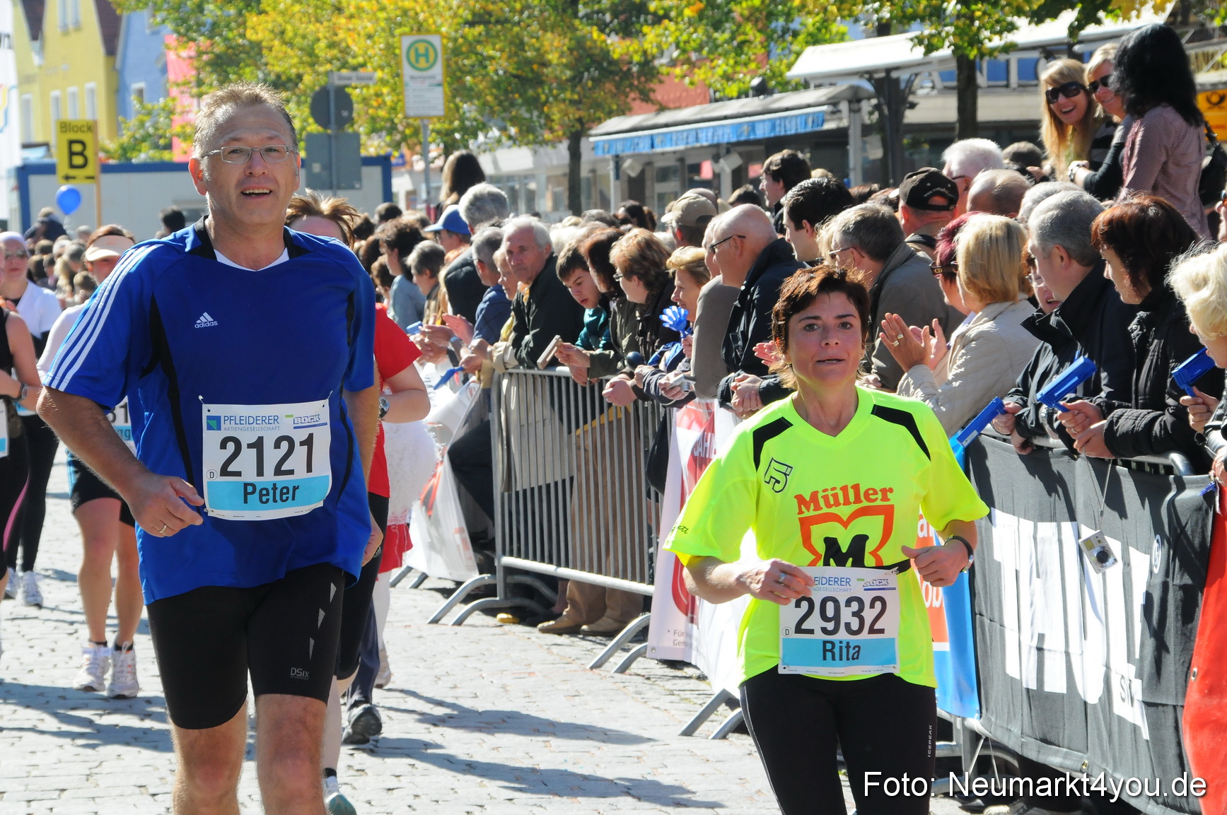 Zieleinlauf Stadtlauf Neumarkt 190910 0099