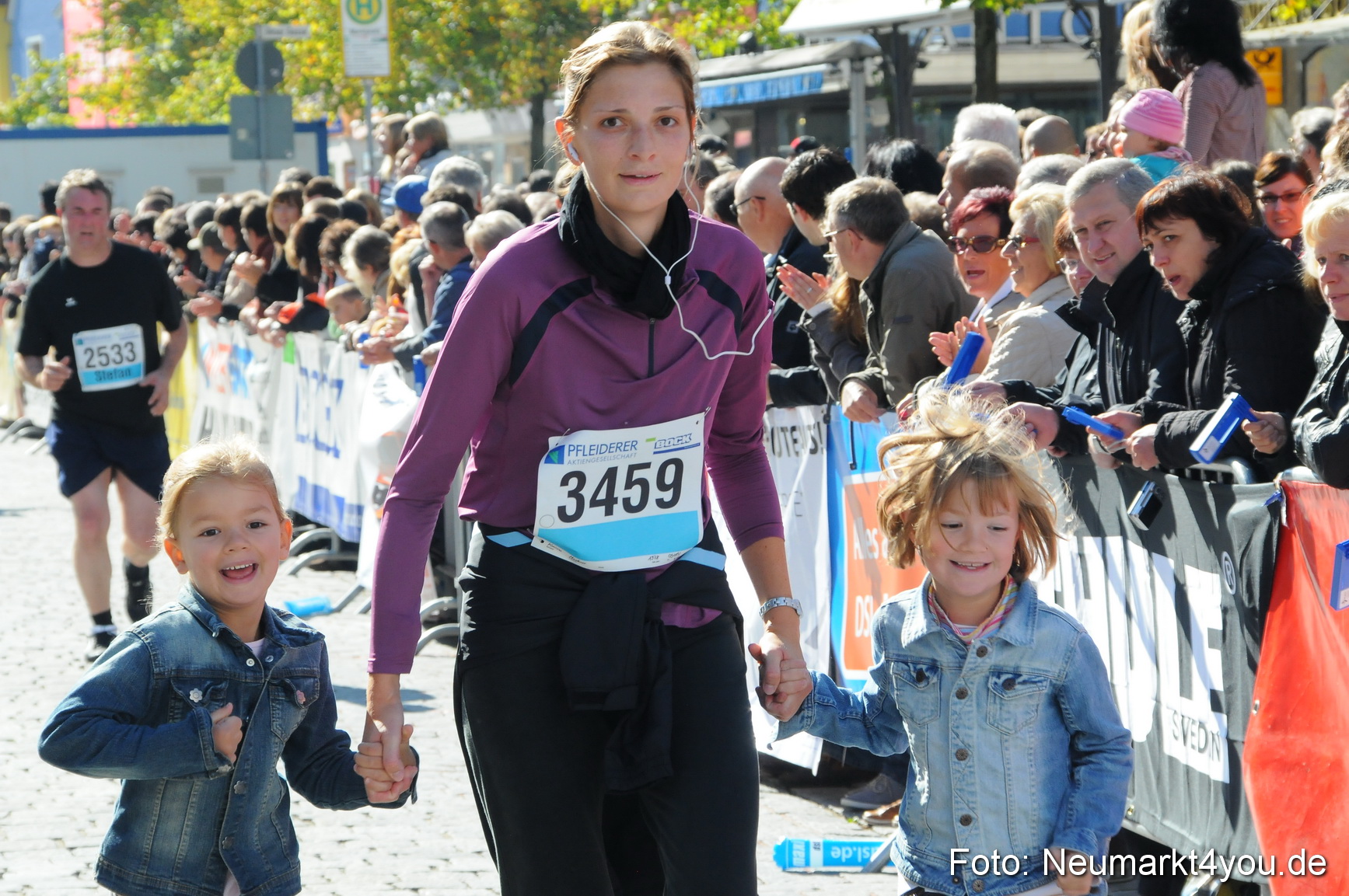 Zieleinlauf Stadtlauf Neumarkt 190910 0107