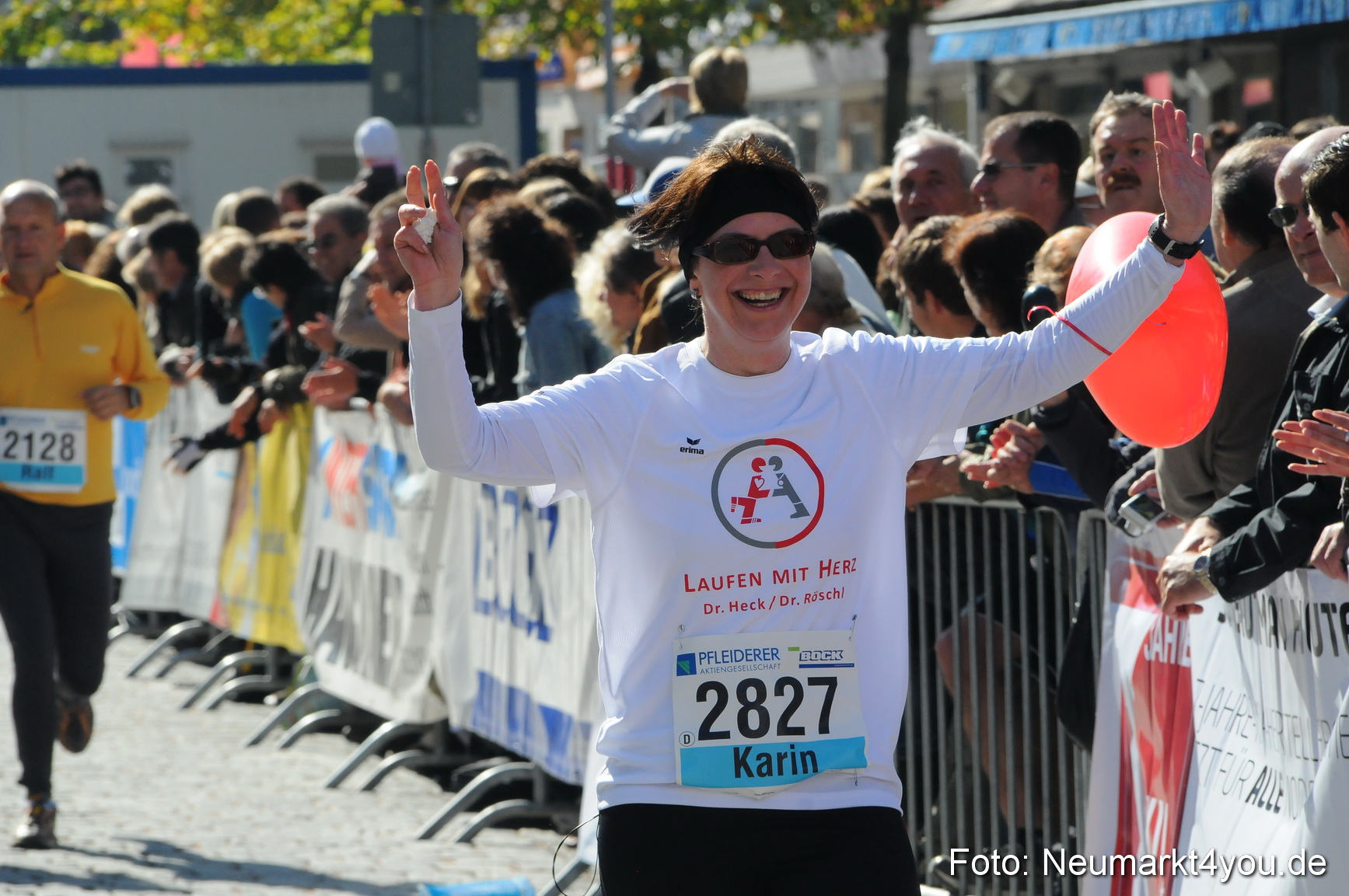 Zieleinlauf Stadtlauf Neumarkt 190910 0109