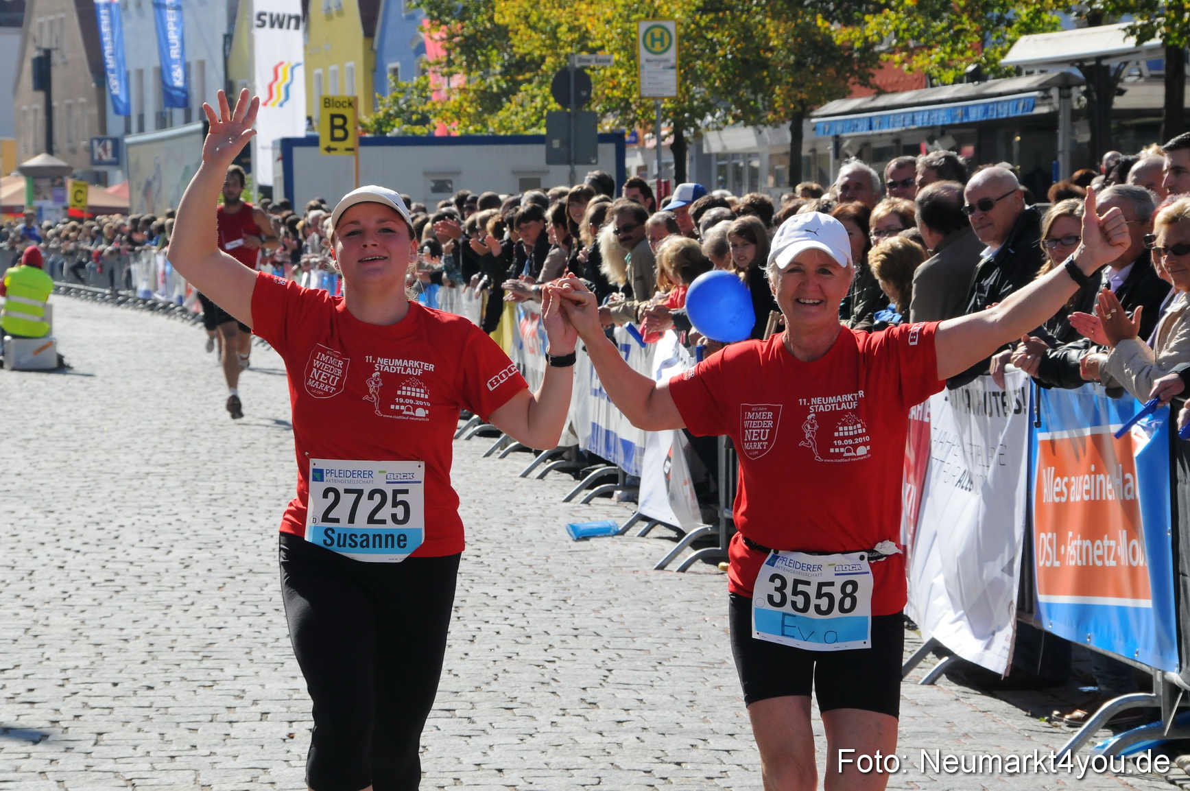 Zieleinlauf Stadtlauf Neumarkt 190910 0112