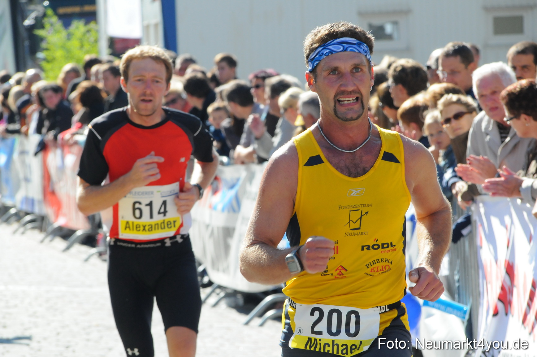 Zieleinlauf Stadtlauf Neumarkt 190910 0119