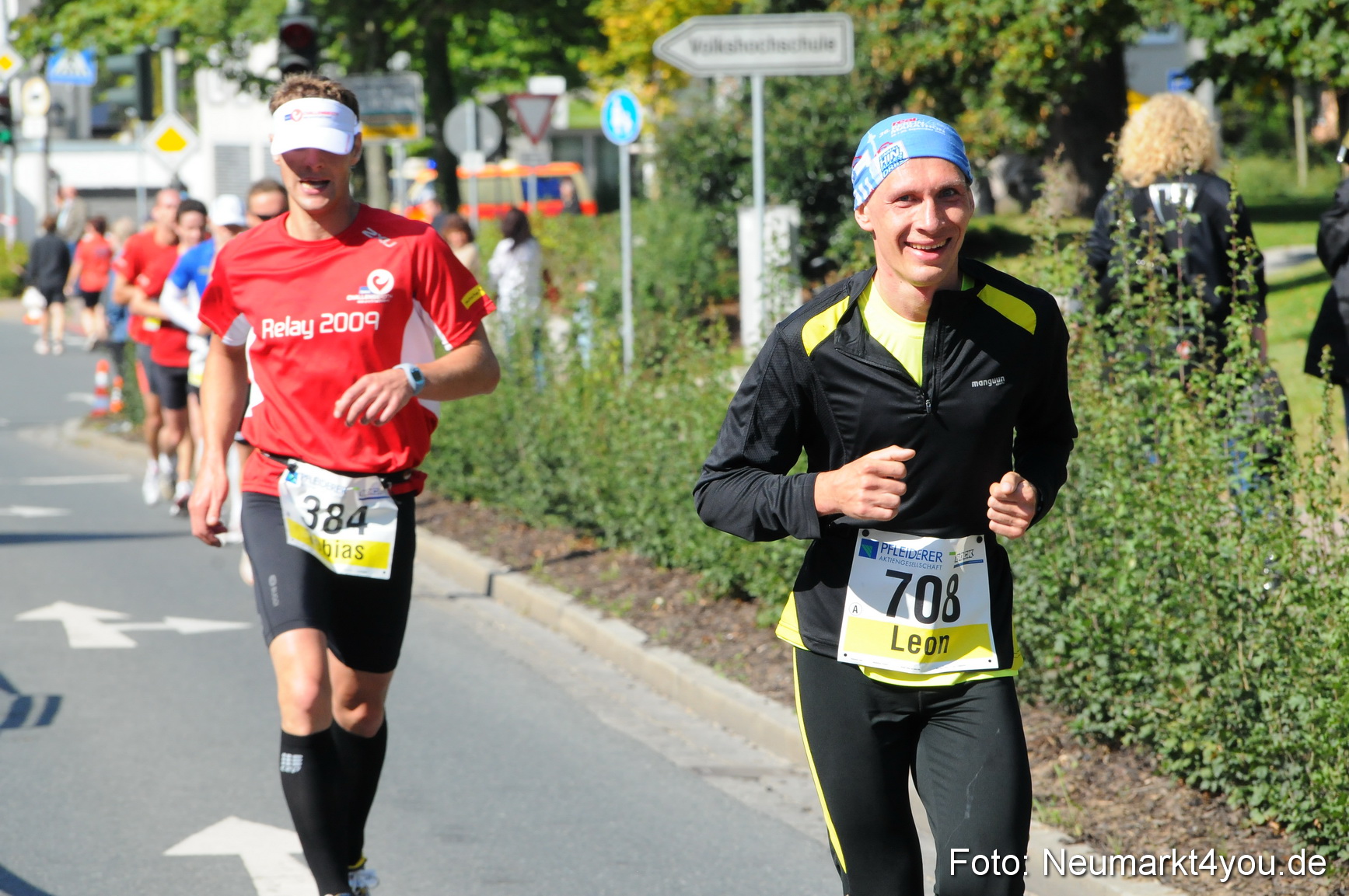 Zieleinlauf Stadtlauf Neumarkt 190910 0129