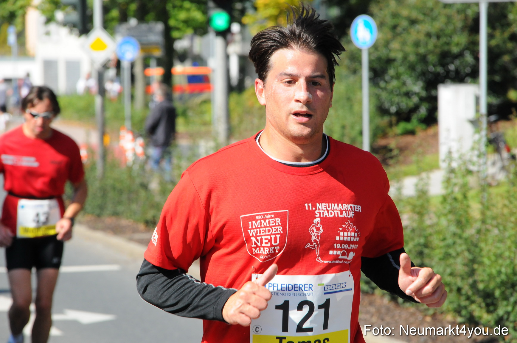 Zieleinlauf Stadtlauf Neumarkt 190910 0131