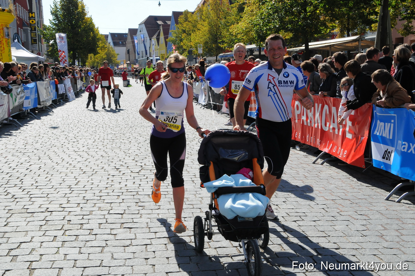 Zieleinlauf Stadtlauf Neumarkt 190910 0139
