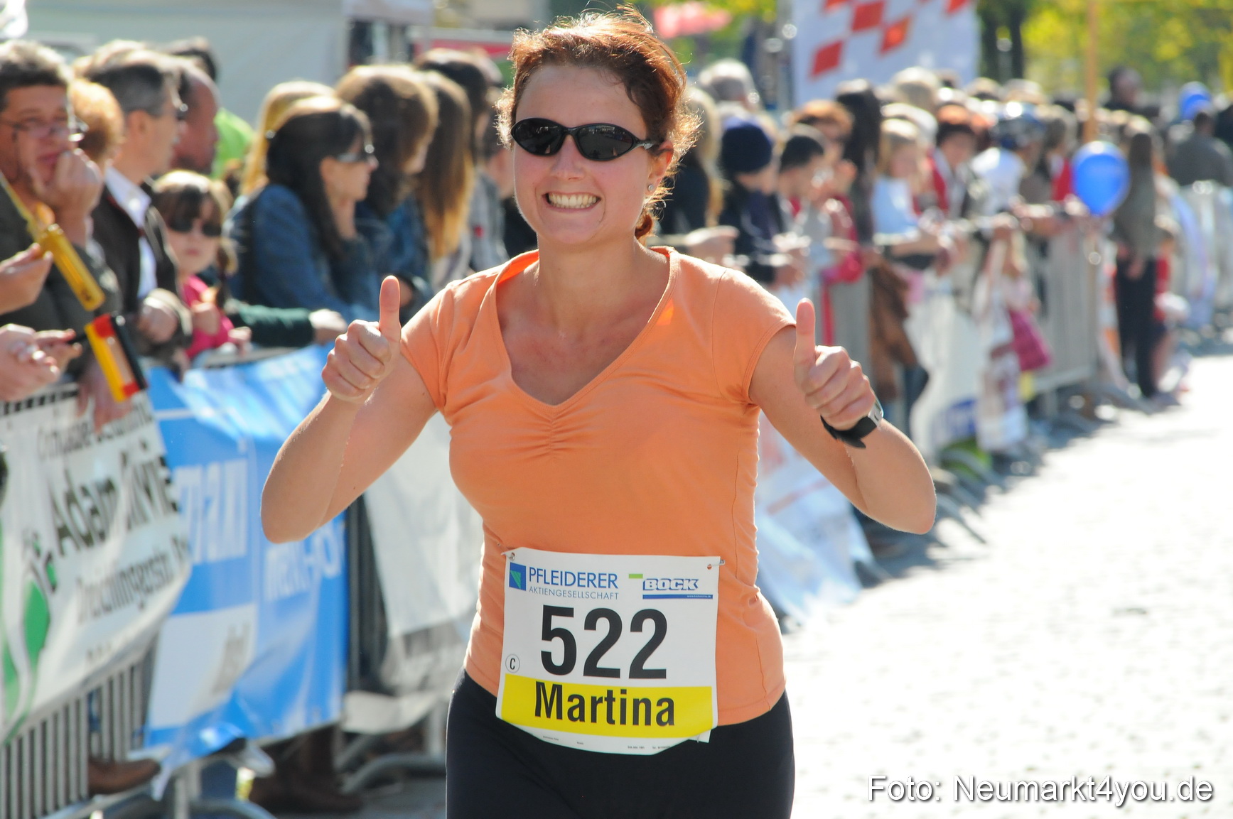 Zieleinlauf Stadtlauf Neumarkt 190910 0145