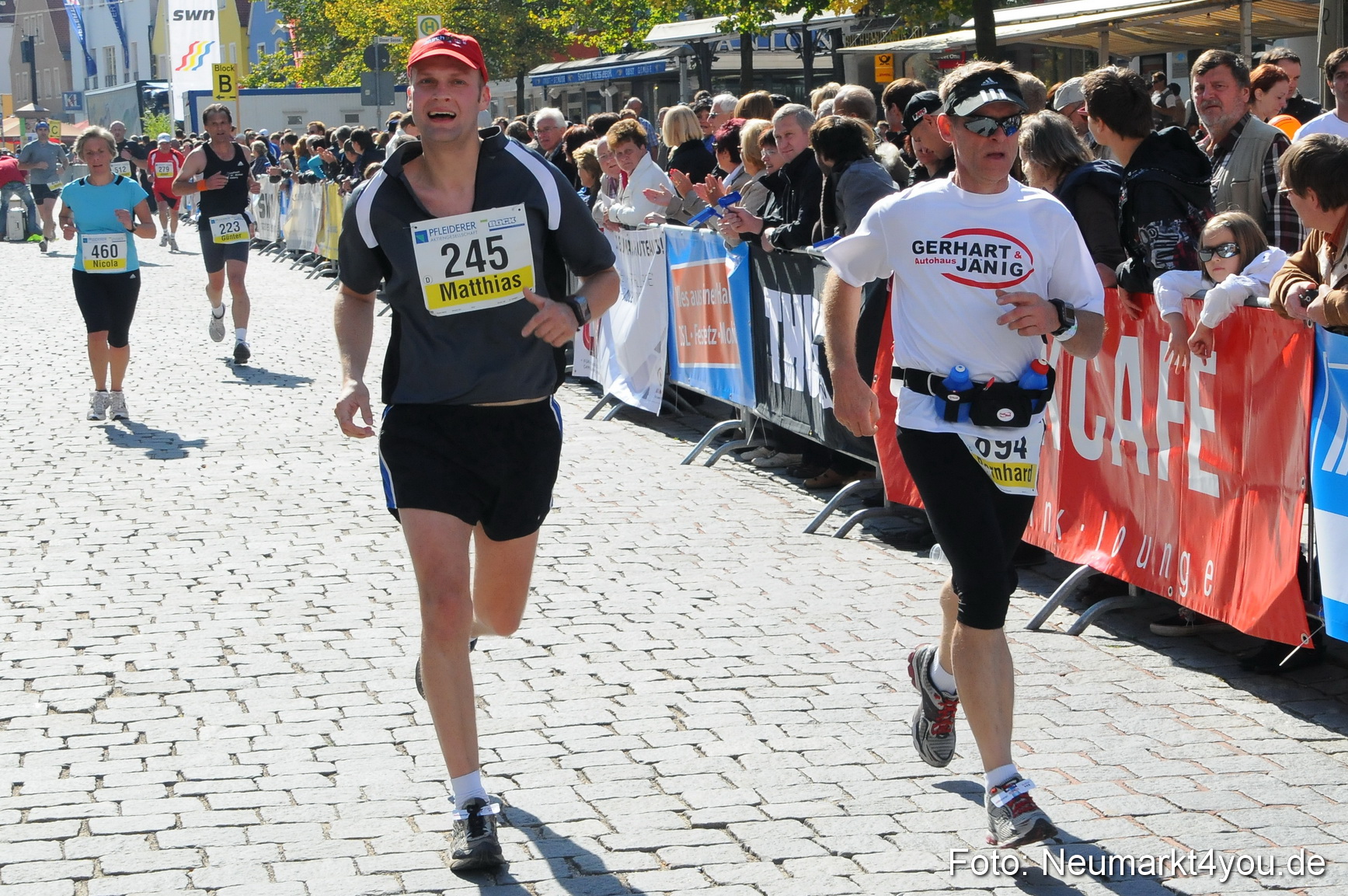 Zieleinlauf Stadtlauf Neumarkt 190910 0146