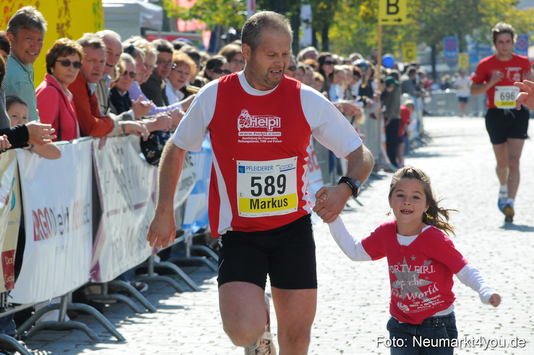 Zieleinlauf Stadtlauf Neumarkt 190910 0147