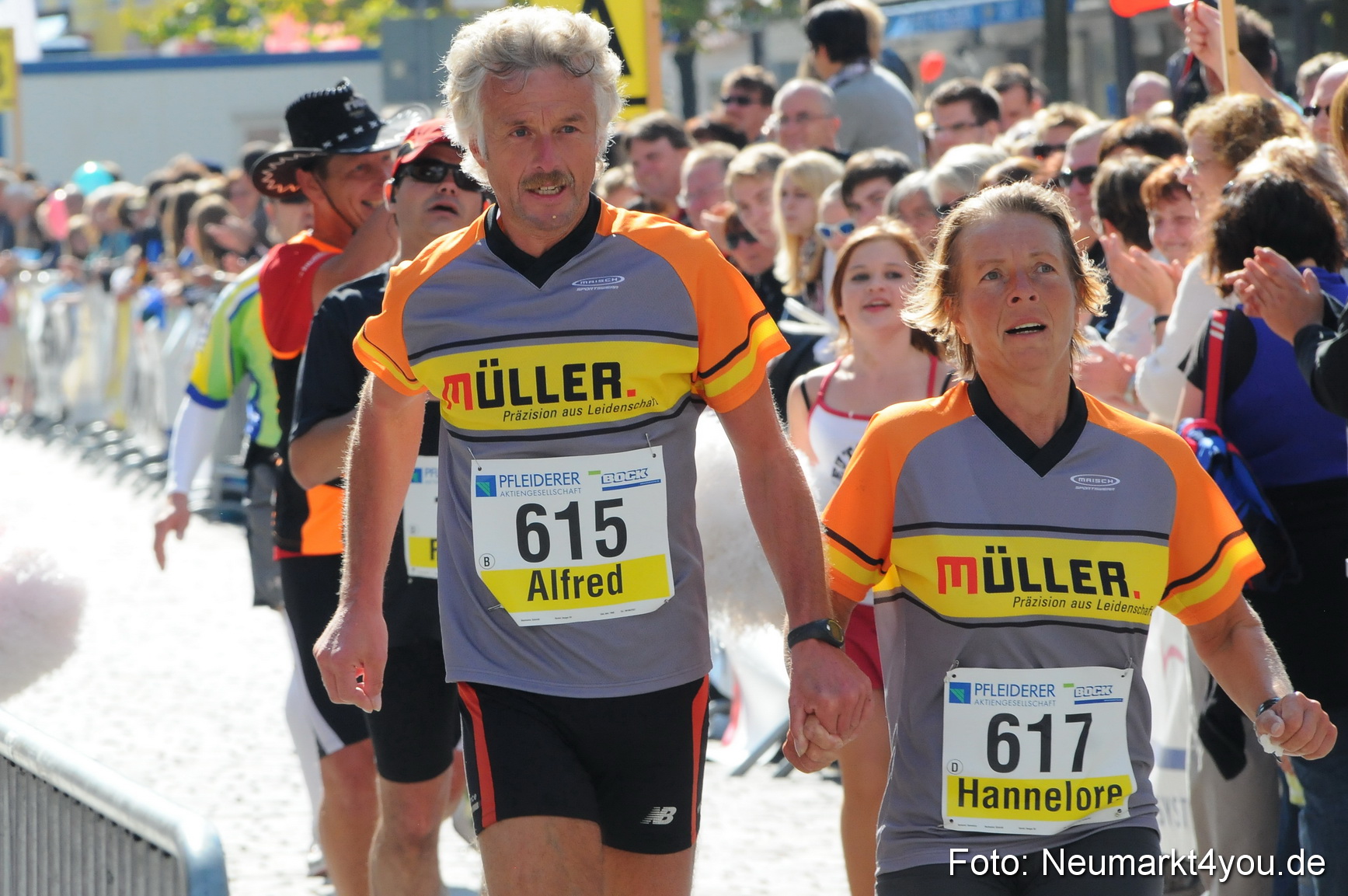 Zieleinlauf Stadtlauf Neumarkt 190910 0150