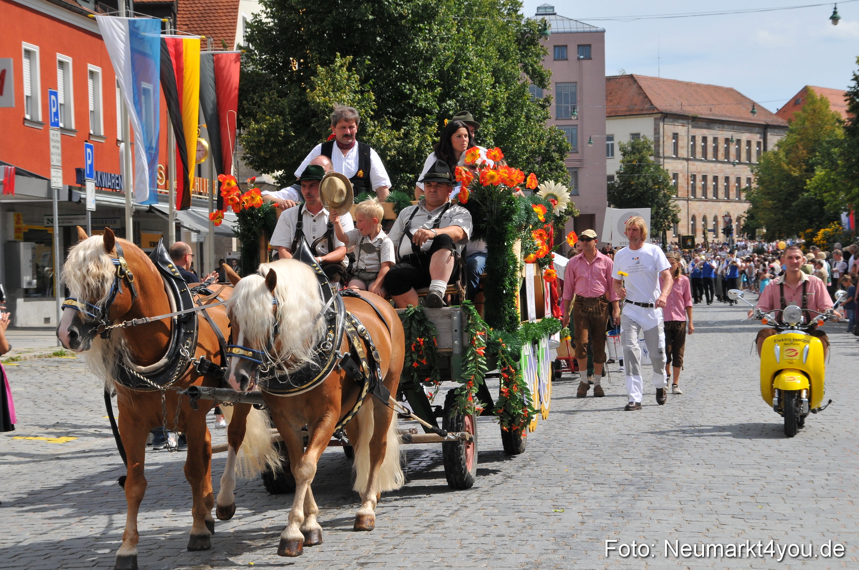 Volksfestzug Neumarkt 2011 0274