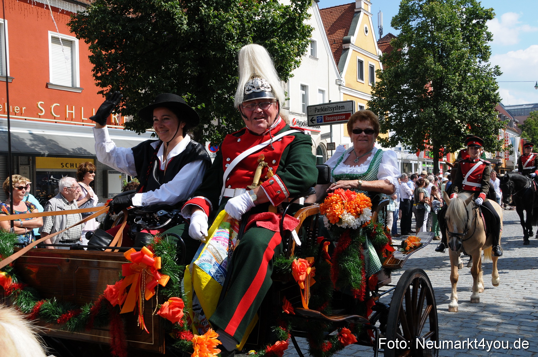 Volksfestzug Neumarkt 110813 0287