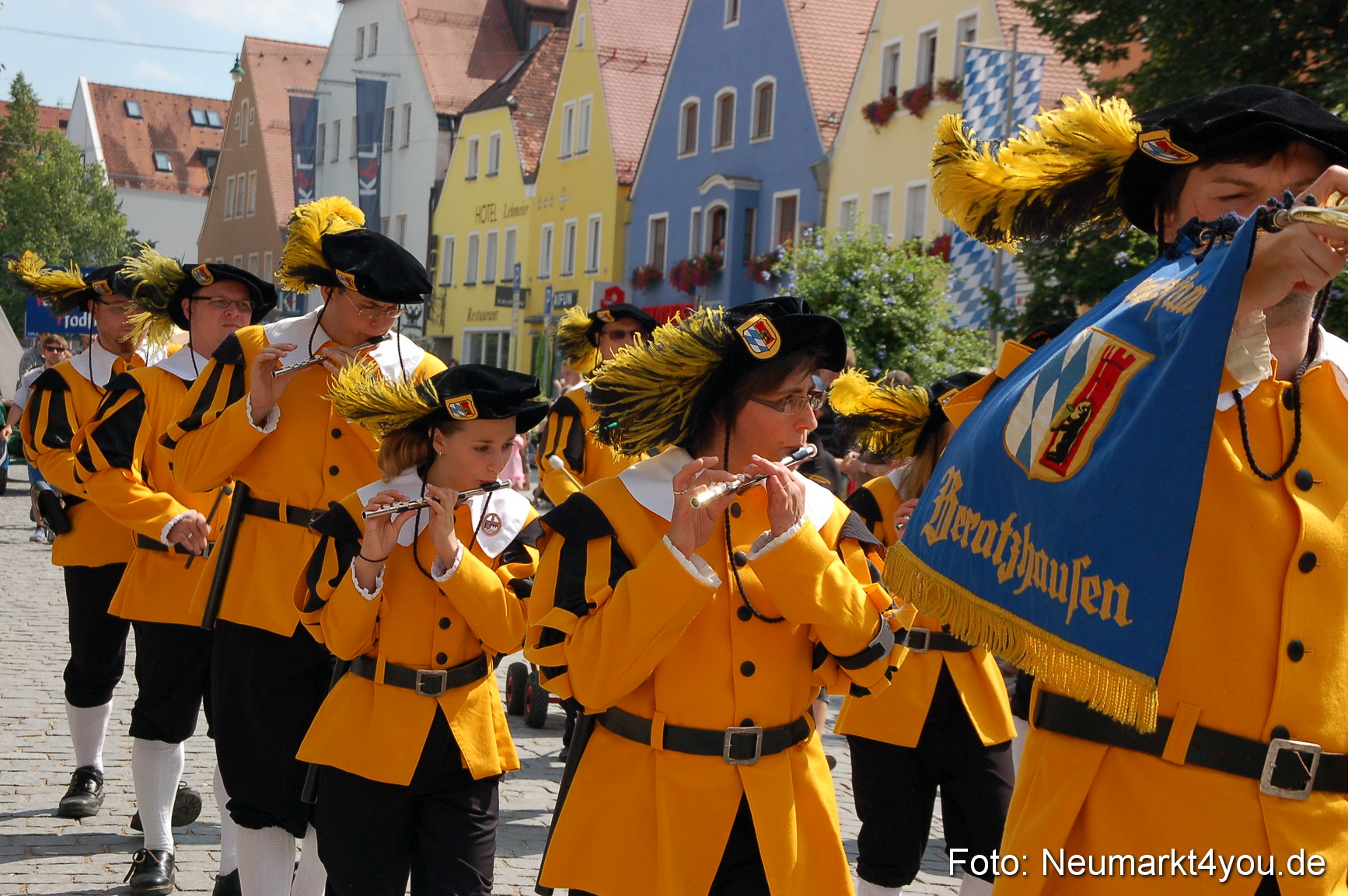 Volksfestzug Neumarkt 110813 0490