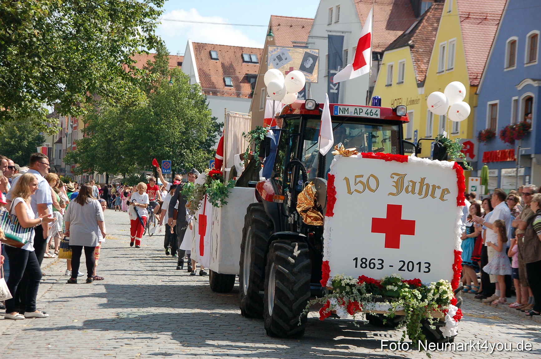 Volksfestzug Neumarkt 110813 0575