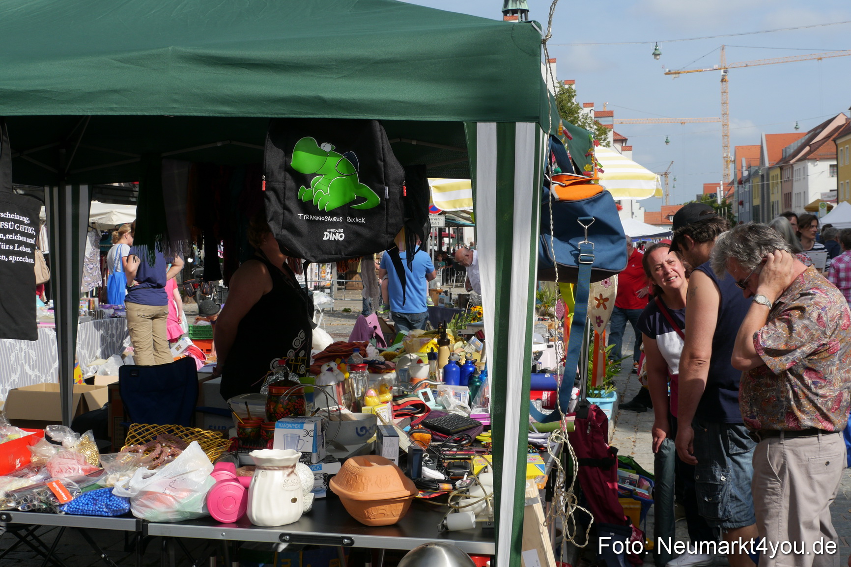 Altstadtflohmarkt Neumarkt 020814 0036