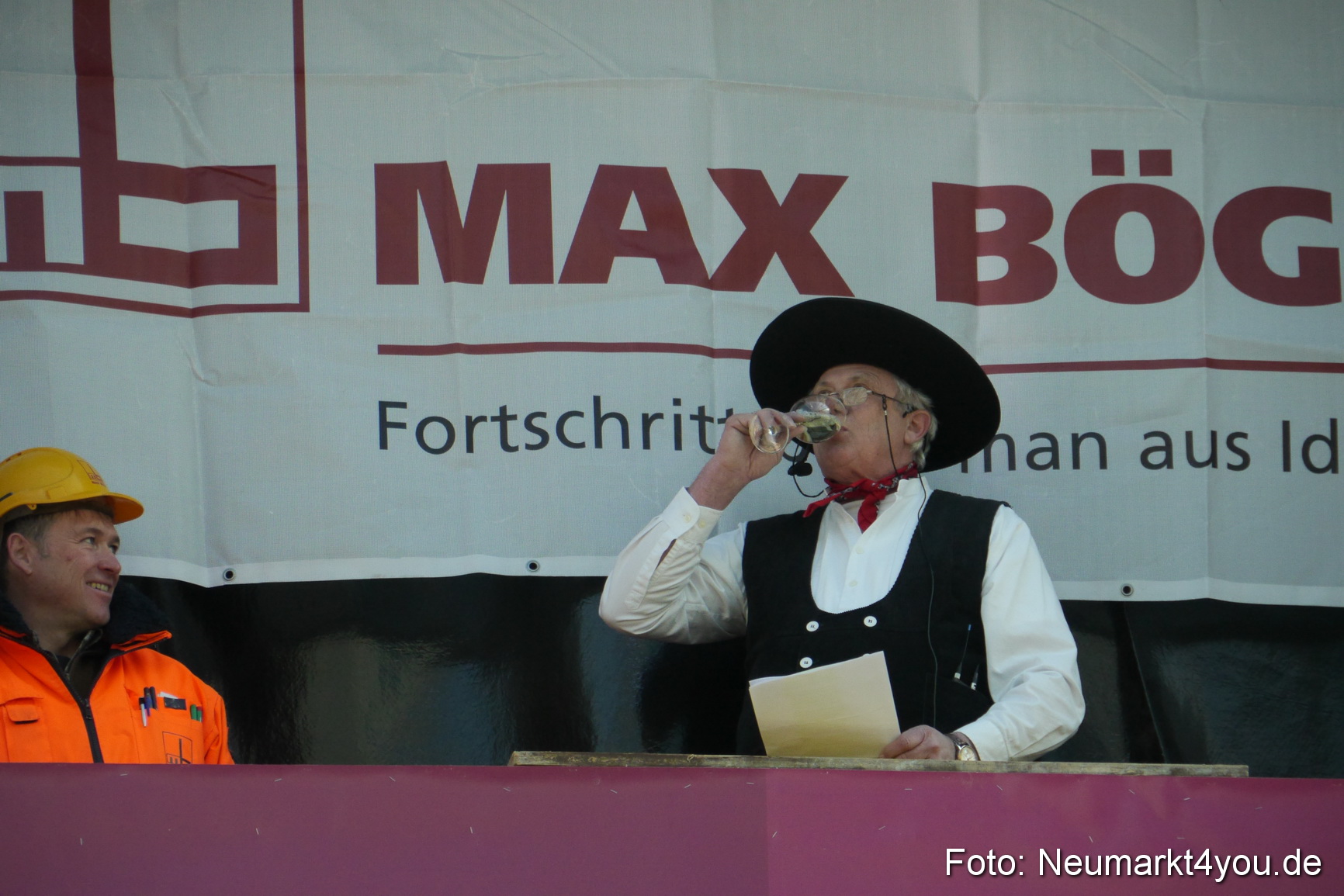 Richtfest im neuen Markt 270215 0035