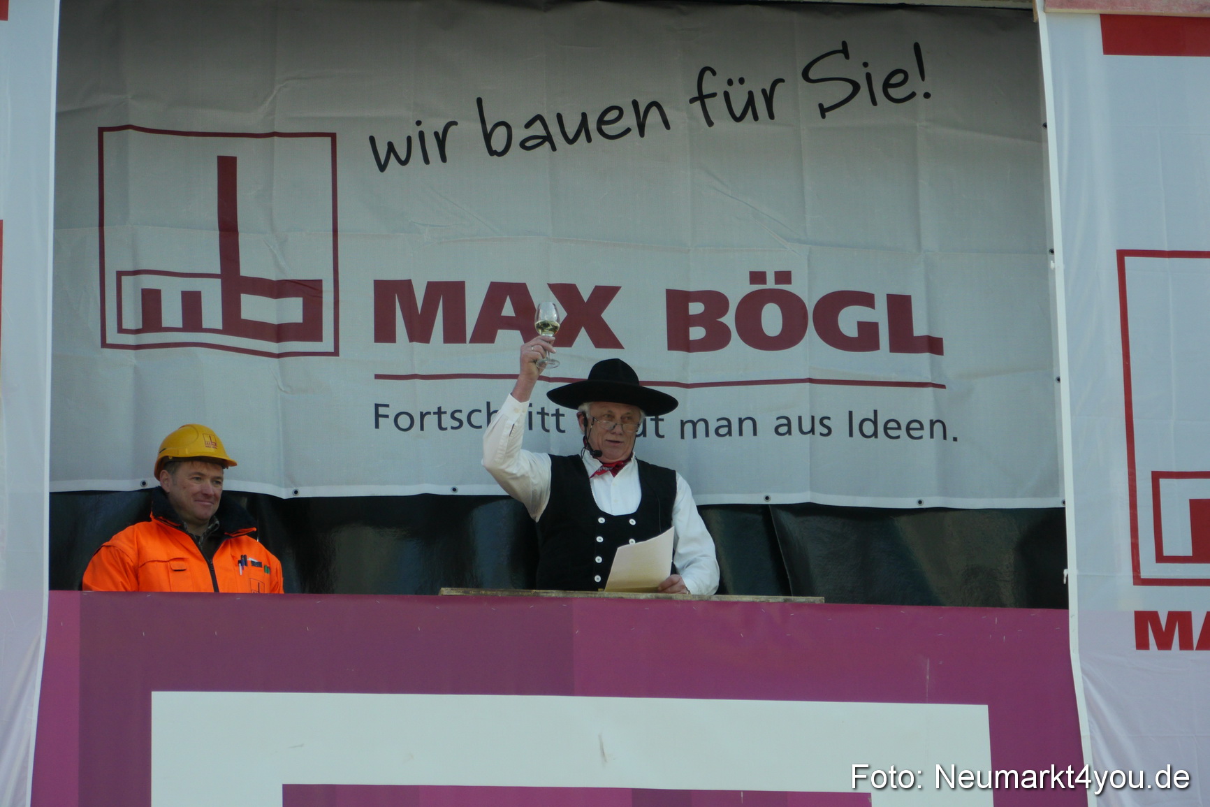 Richtfest im neuen Markt 270215 0036