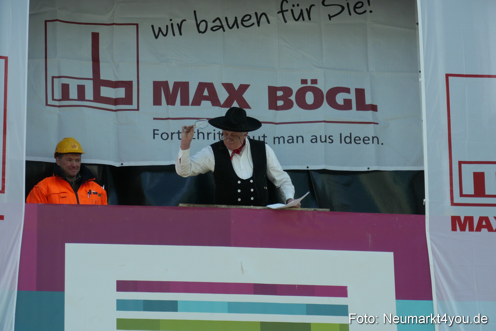 Richtfest im neuen Markt 270215 0037