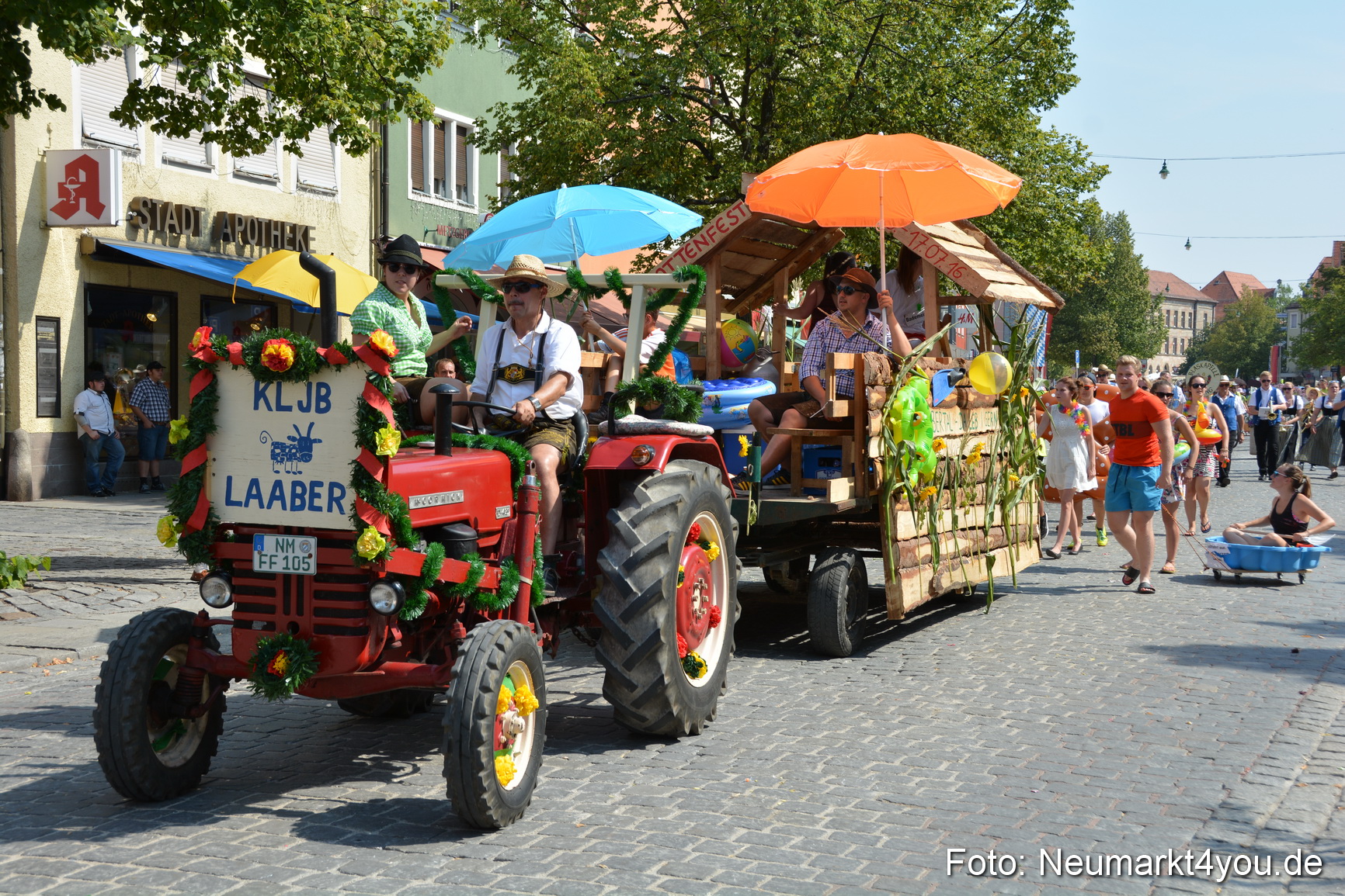 Volksfestzug Neumarkt 2015 0709