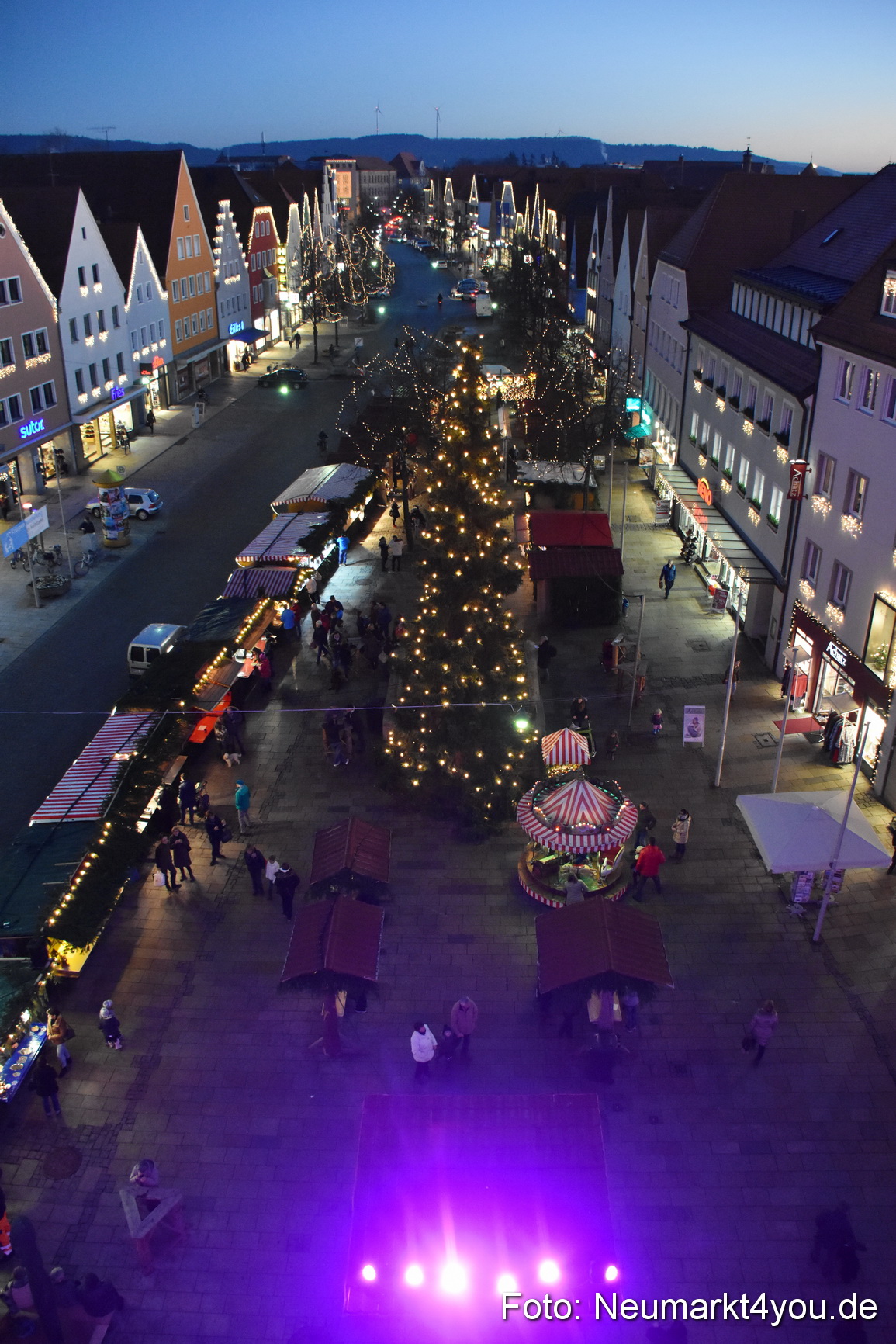 Weihnachtsmarkt Neumarkt 2015 0116