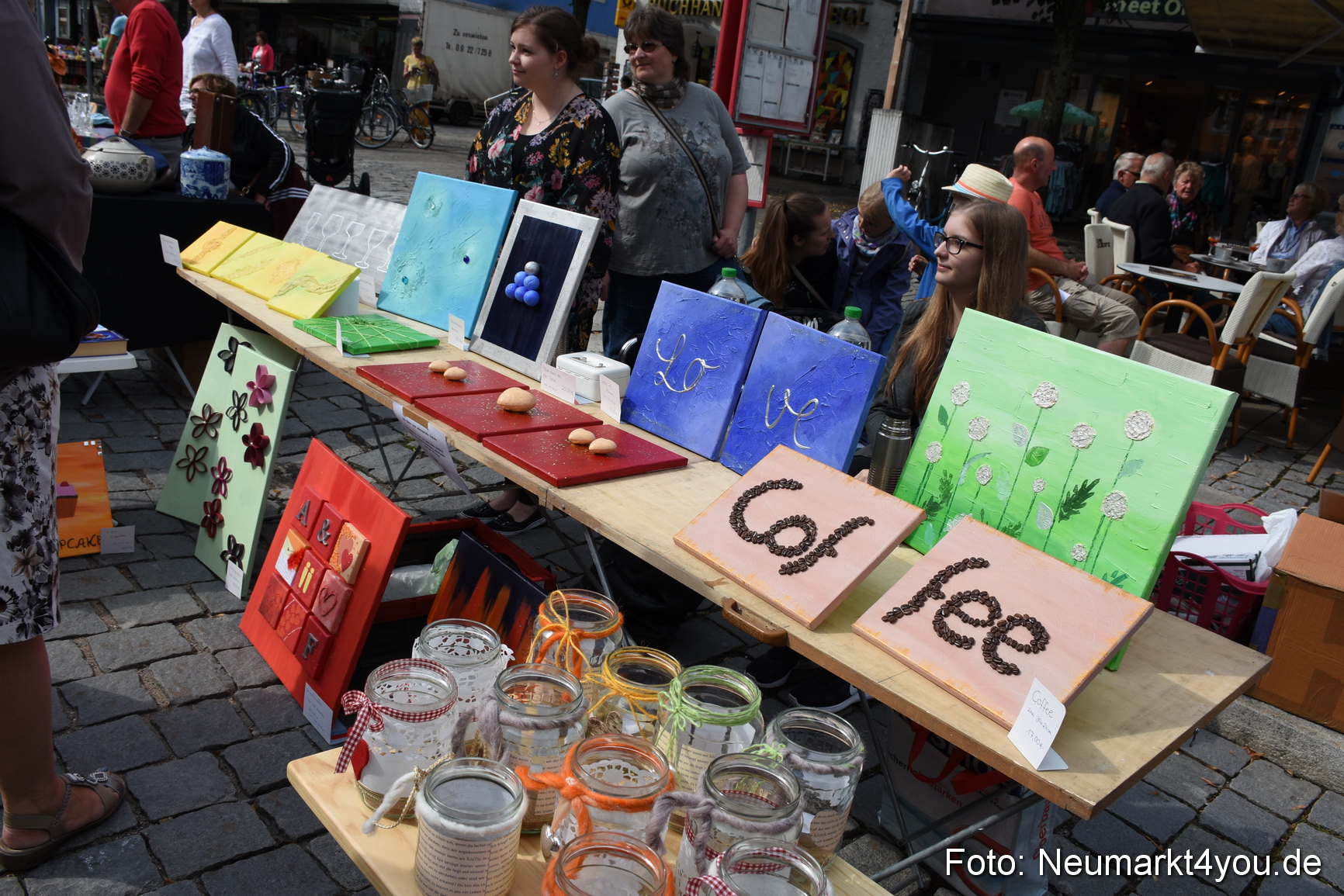 Altstadtflohmarkt Neumarkt 060816 0051