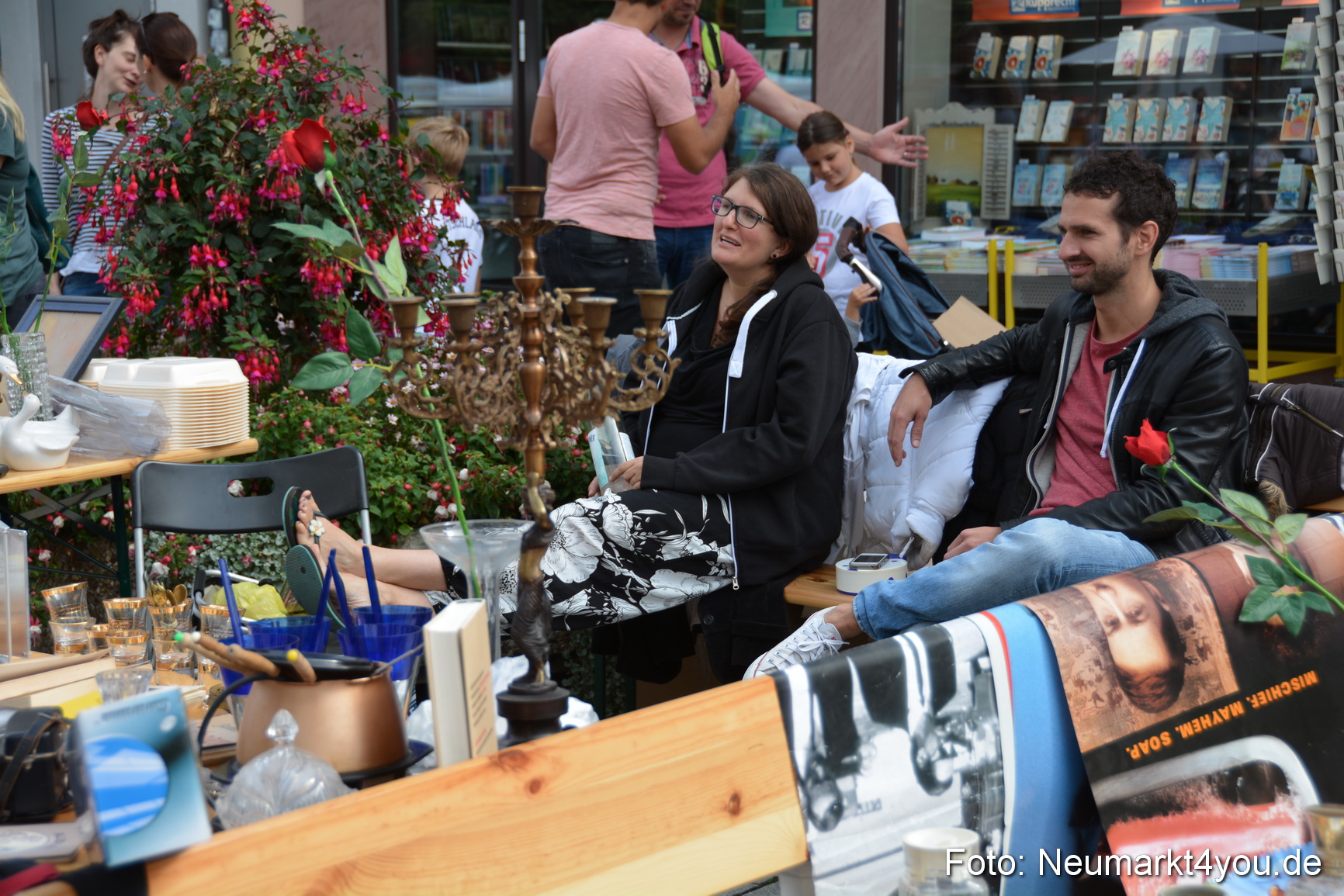 Altstadtflohmarkt Neumarkt 060816 0088