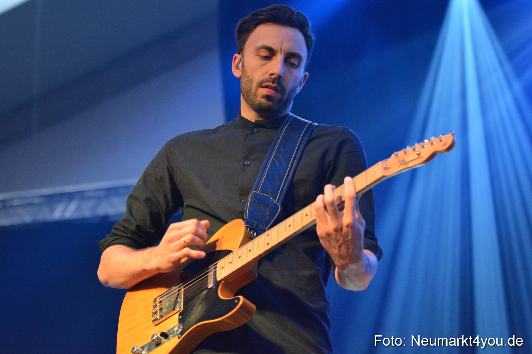 Johannes Oerding Band Jazz Blues Open Wendelstein 290416 0019