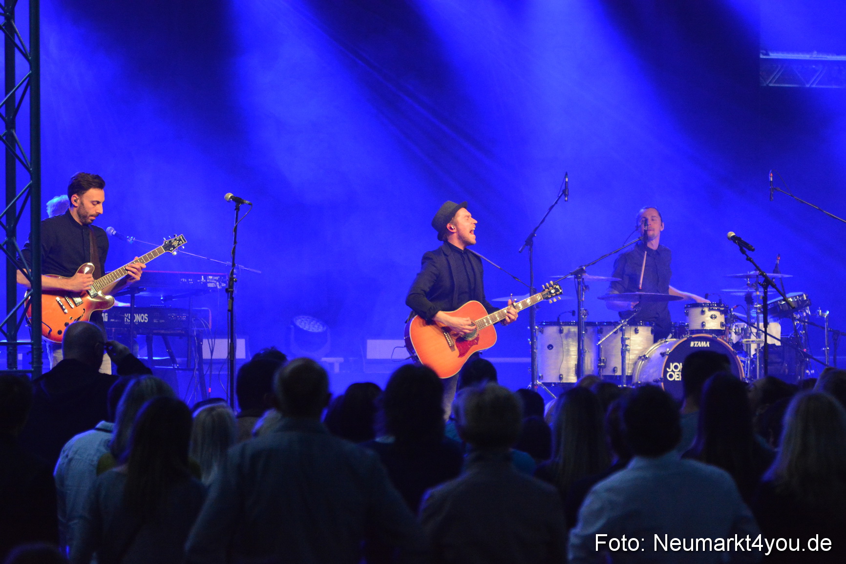 Johannes Oerding Band Jazz Blues Open Wendelstein 290416 0053