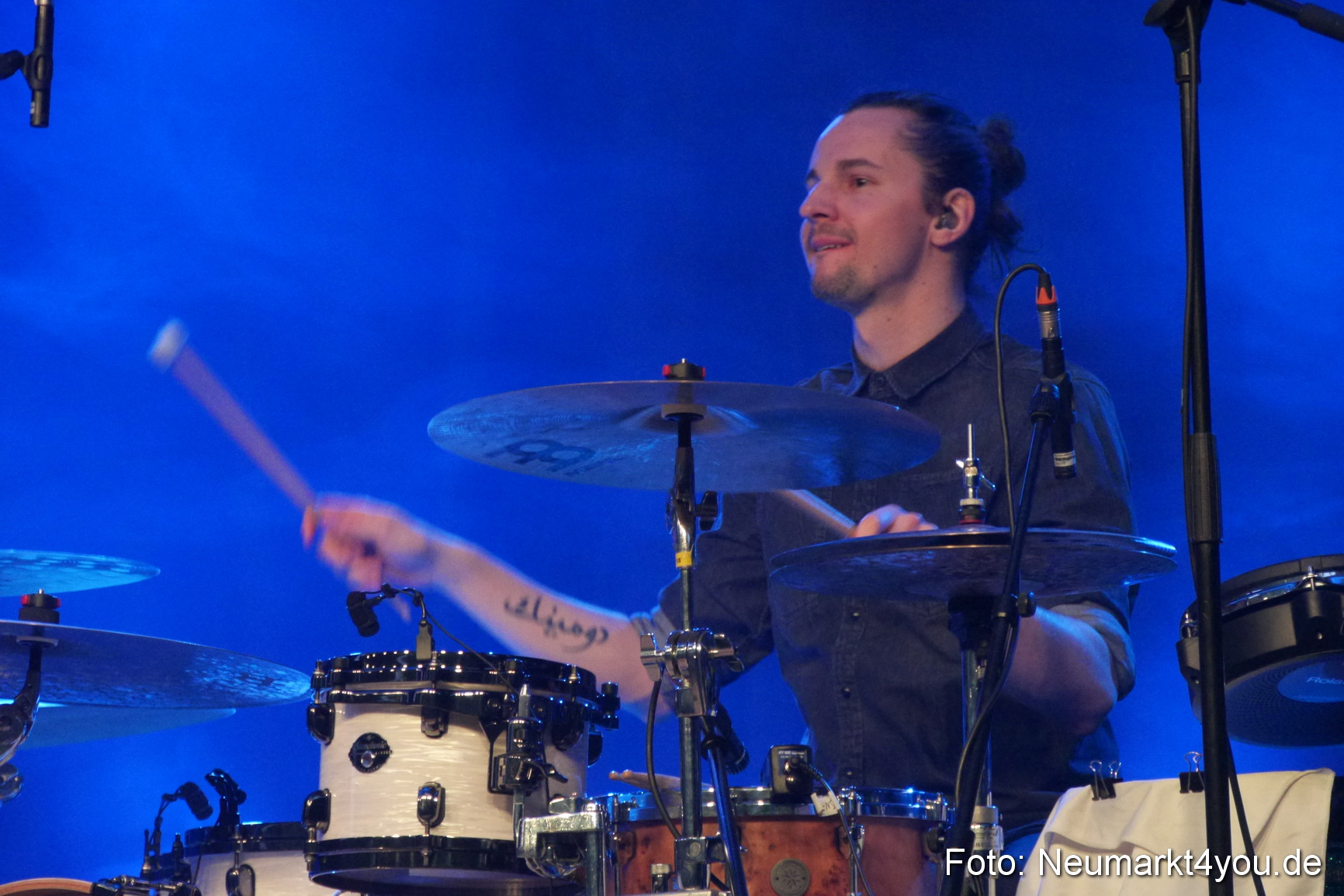 Johannes Oerding Band Jazz Blues Open Wendelstein 290416 0054