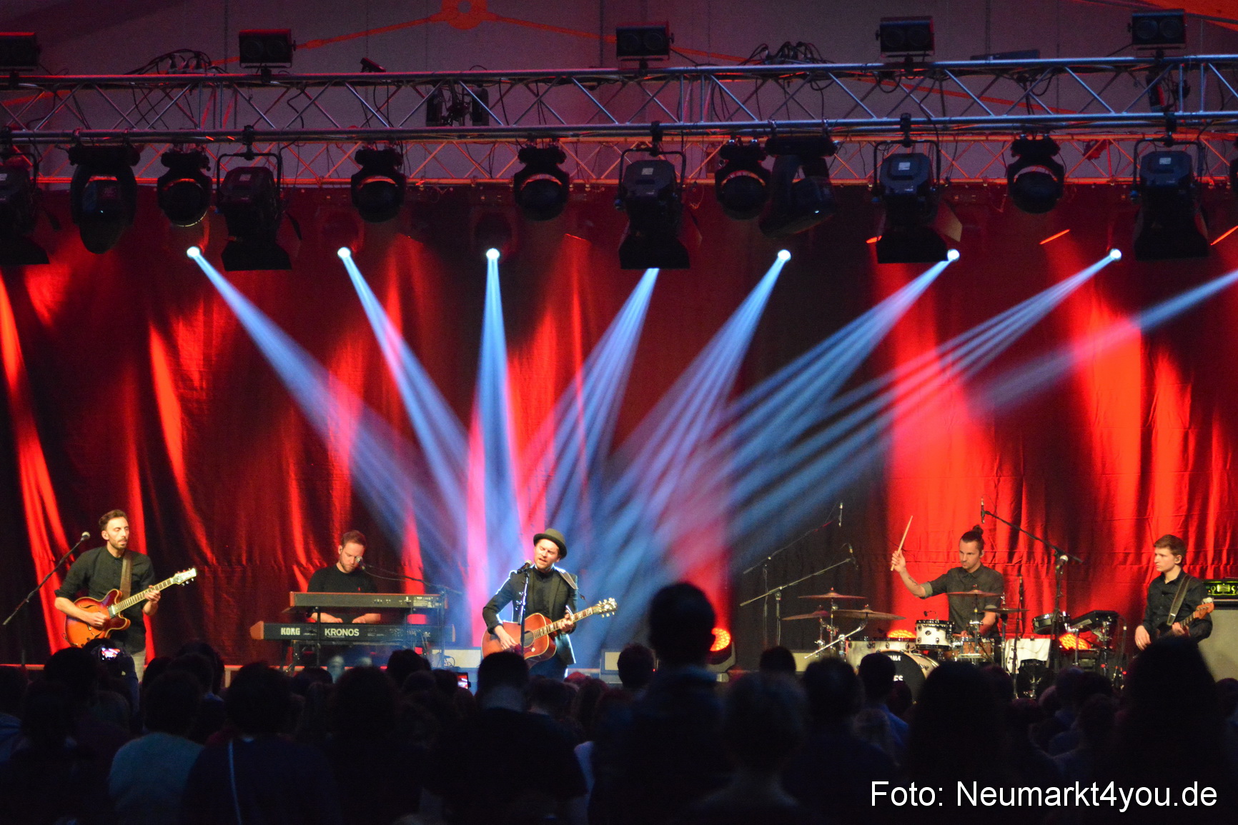 Johannes Oerding Band Jazz Blues Open Wendelstein 290416 0057