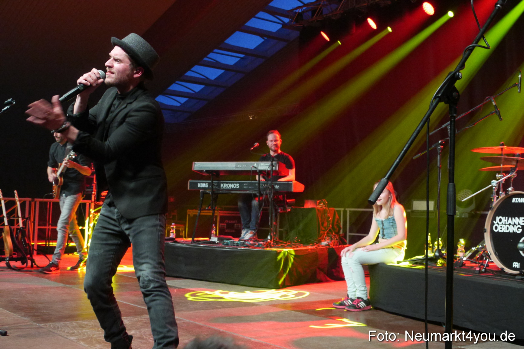 Johannes Oerding Band Jazz Blues Open Wendelstein 290416 0070